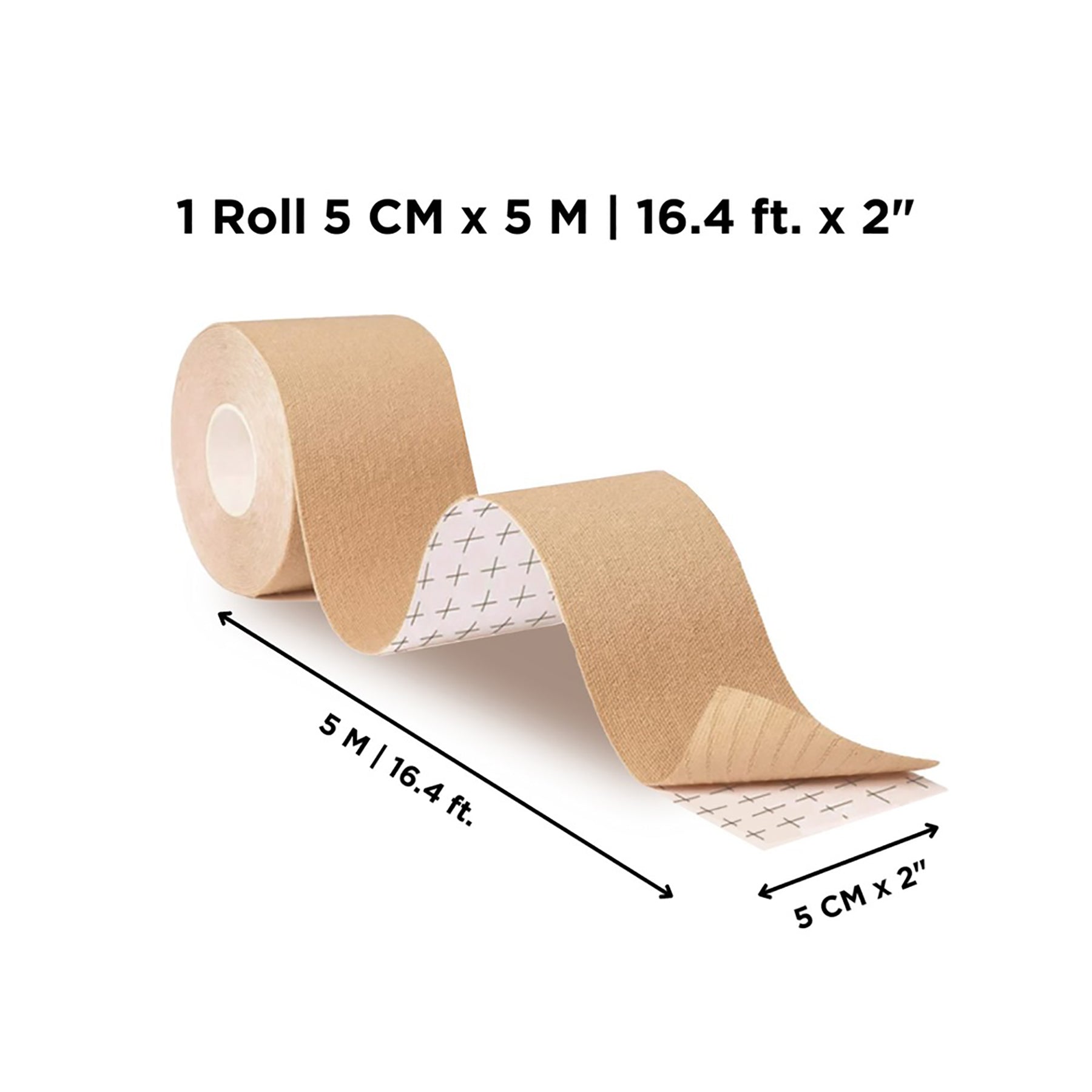 BeConfident breast tape roll light tan 5 cm x 5 m product dimensions