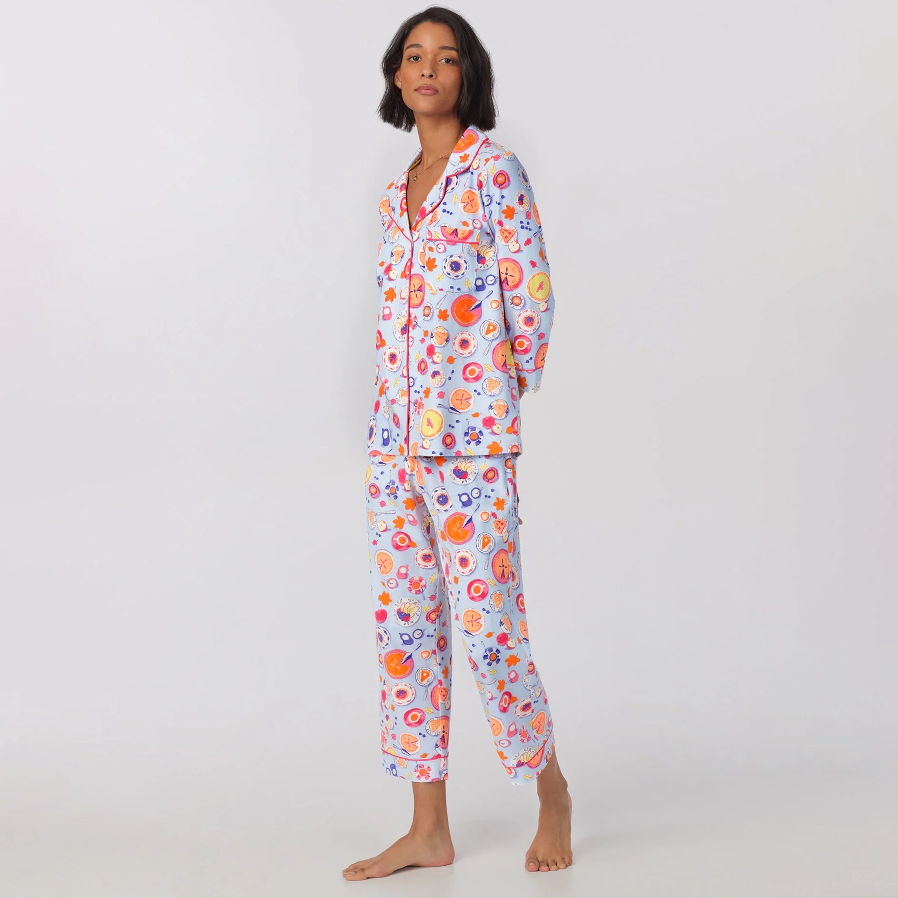 Bed Head 3/4 Slv Cropped Pant PJ Set