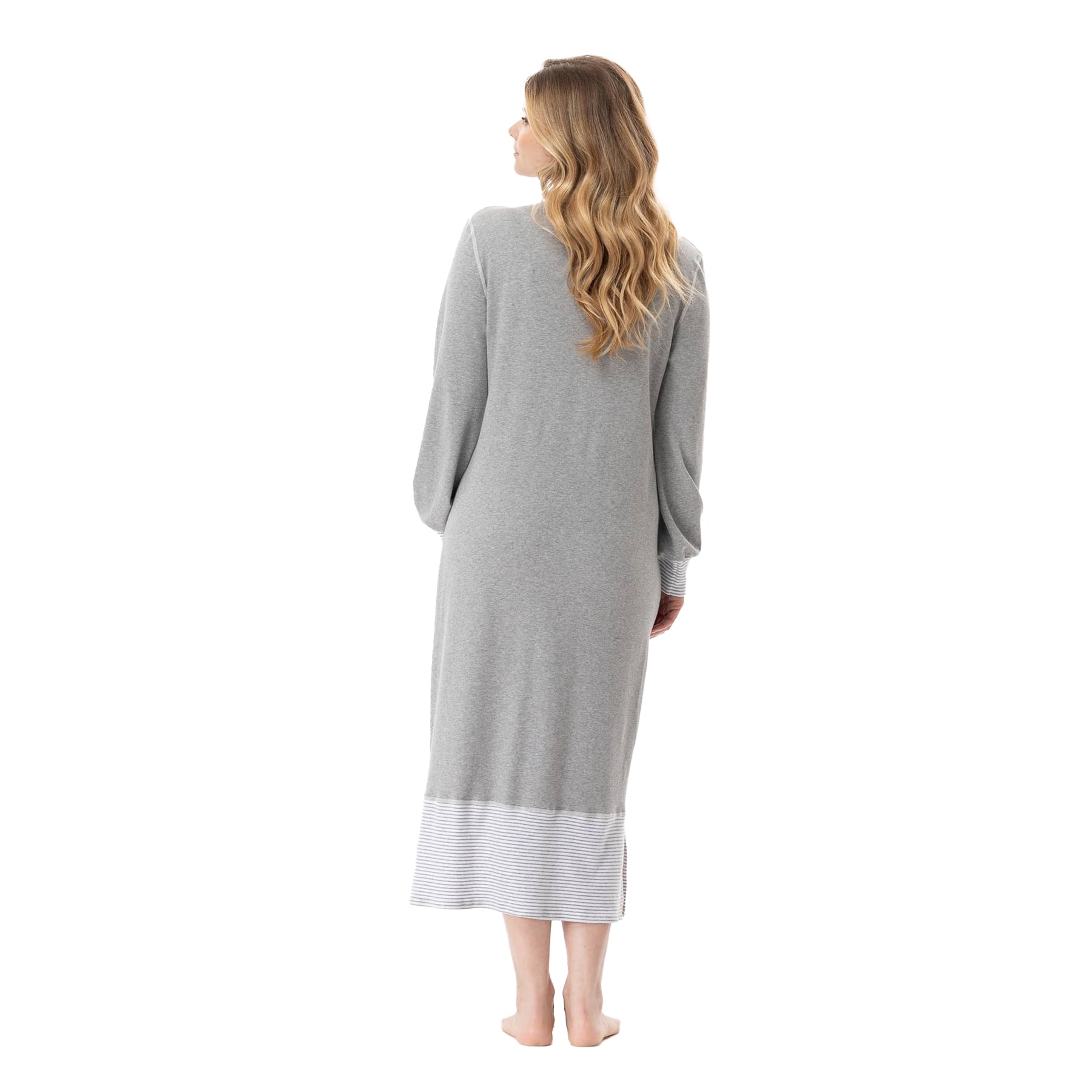 Le Chat Flocon Long Sleeve Gown