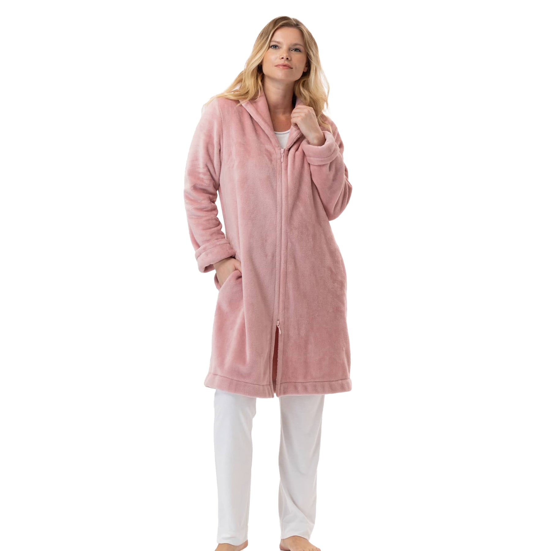 Le Chat Short Zip Robe