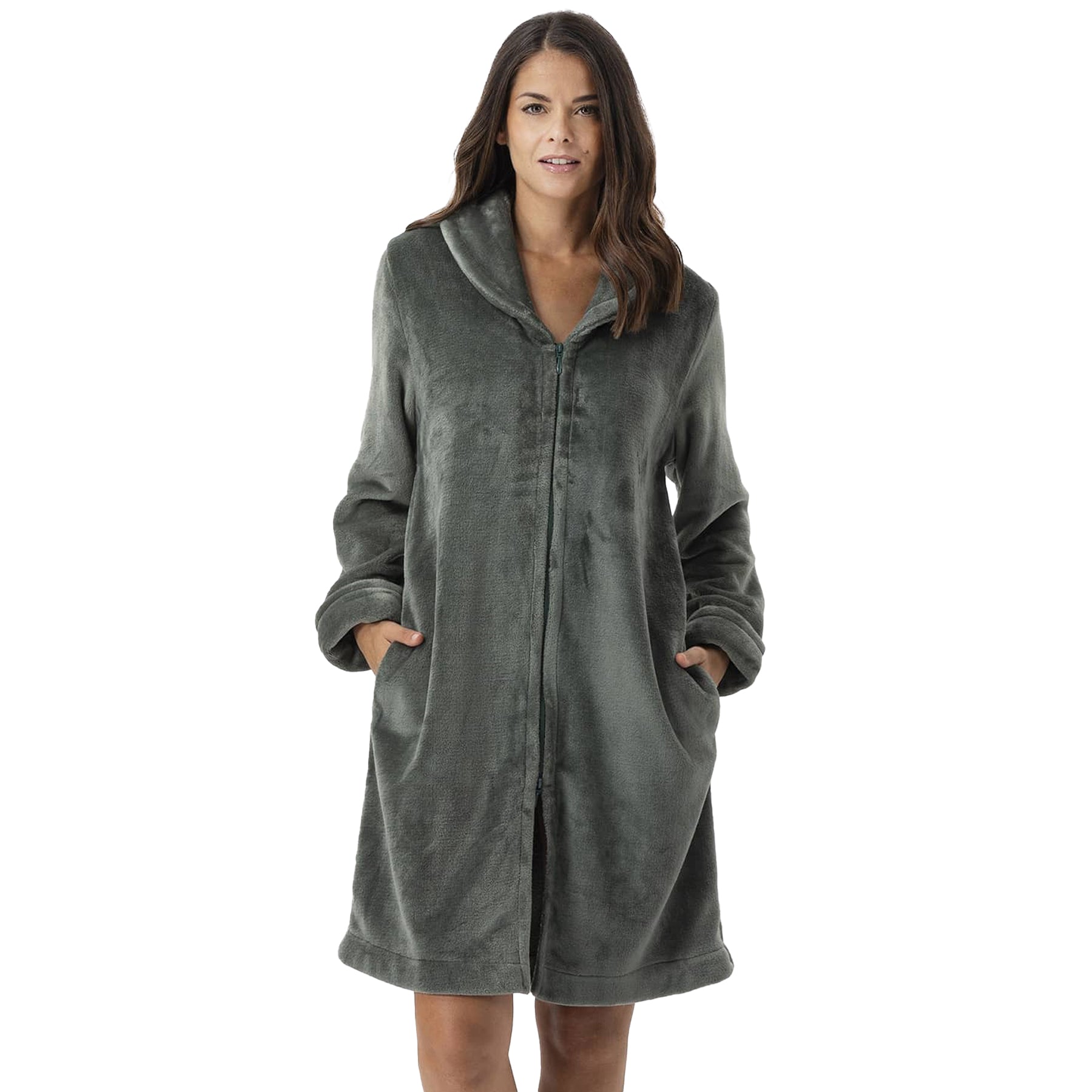 Le Chat Short Zip Robe