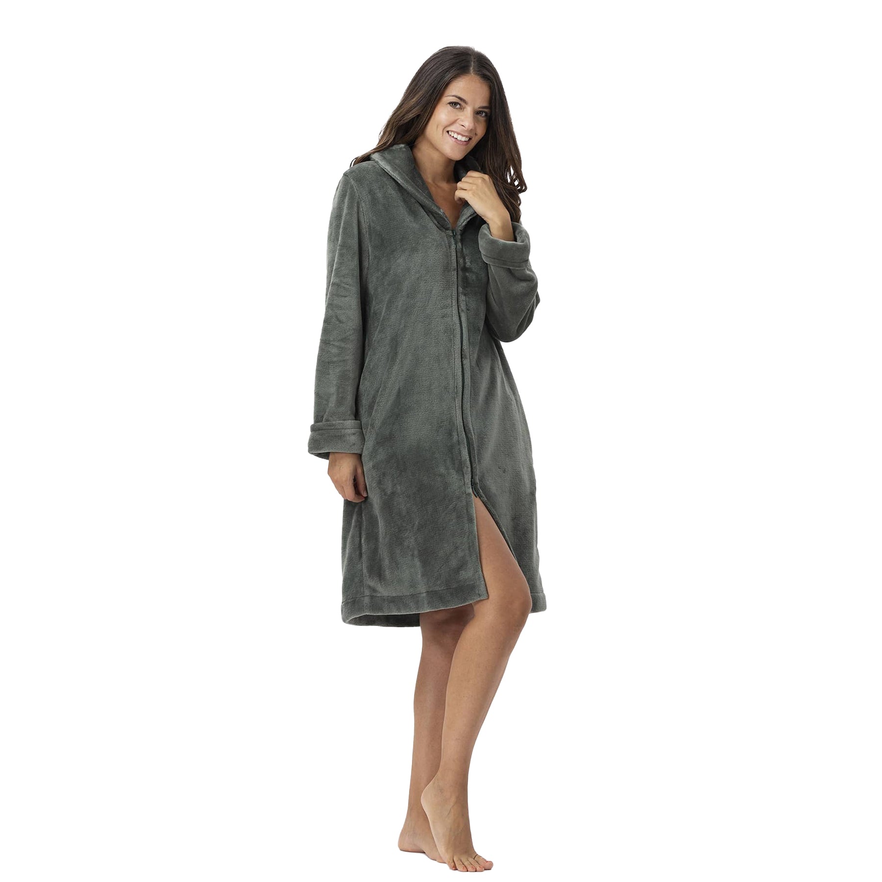 Le Chat Short Zip Robe