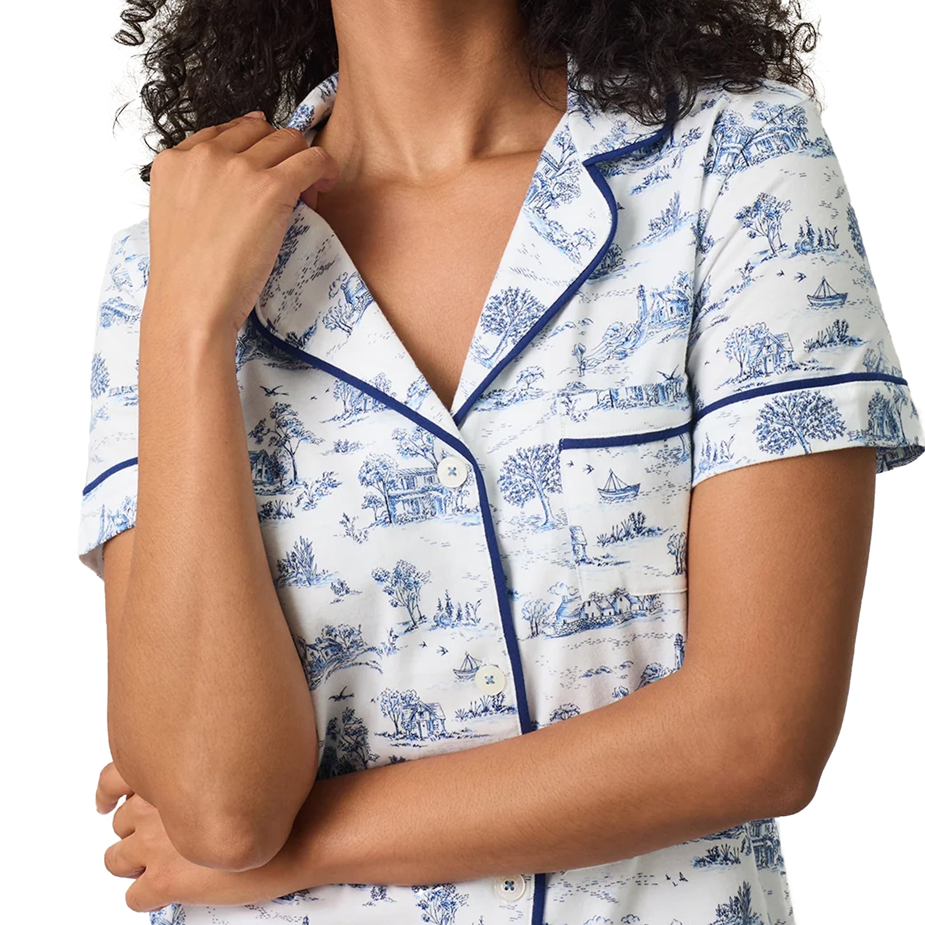 Carole Hochman Cropped PJ Set