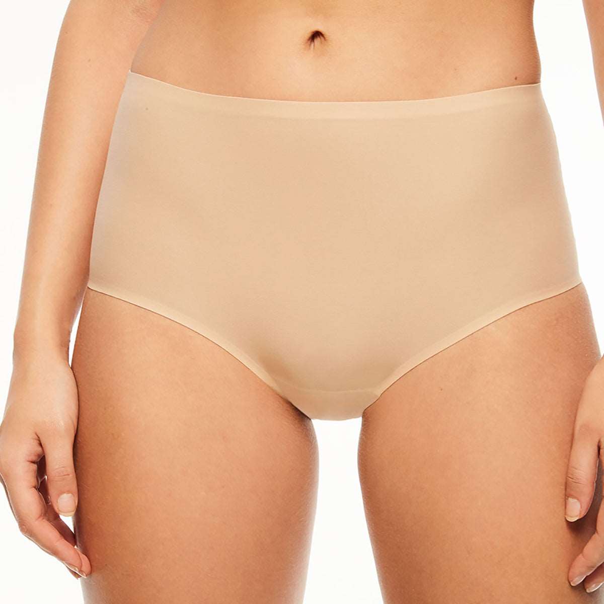 Chantelle Soft Stretch Brief 2647 in nude beige cafe seamless panty lingerie canada linea intima