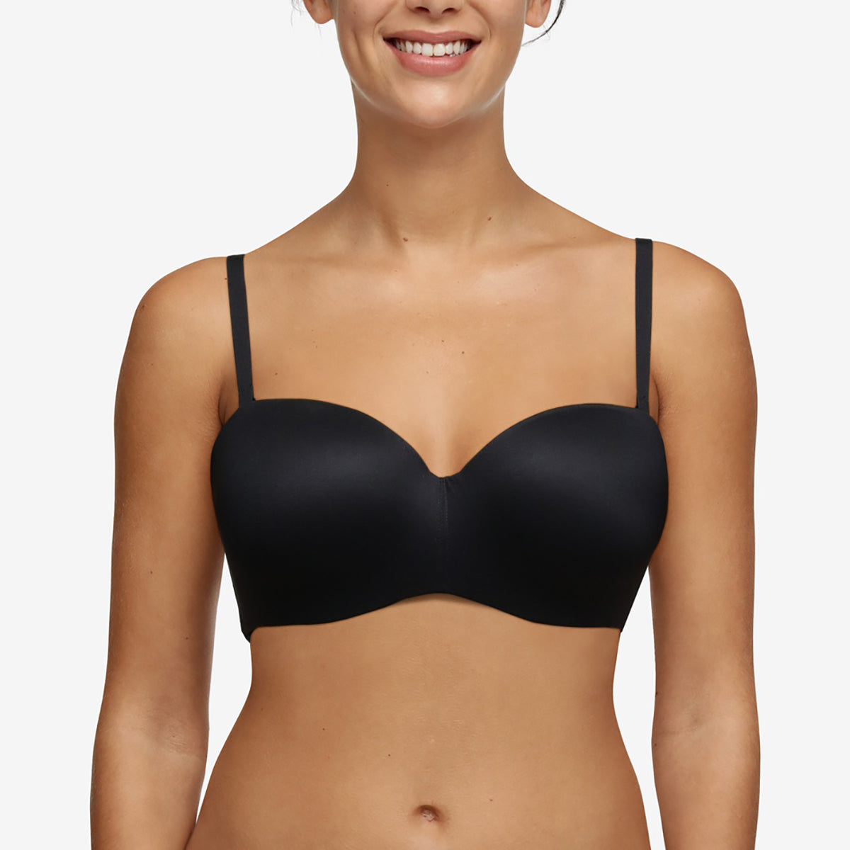 Chantelle Norah Comfort Strapless Convertible Bra in Black