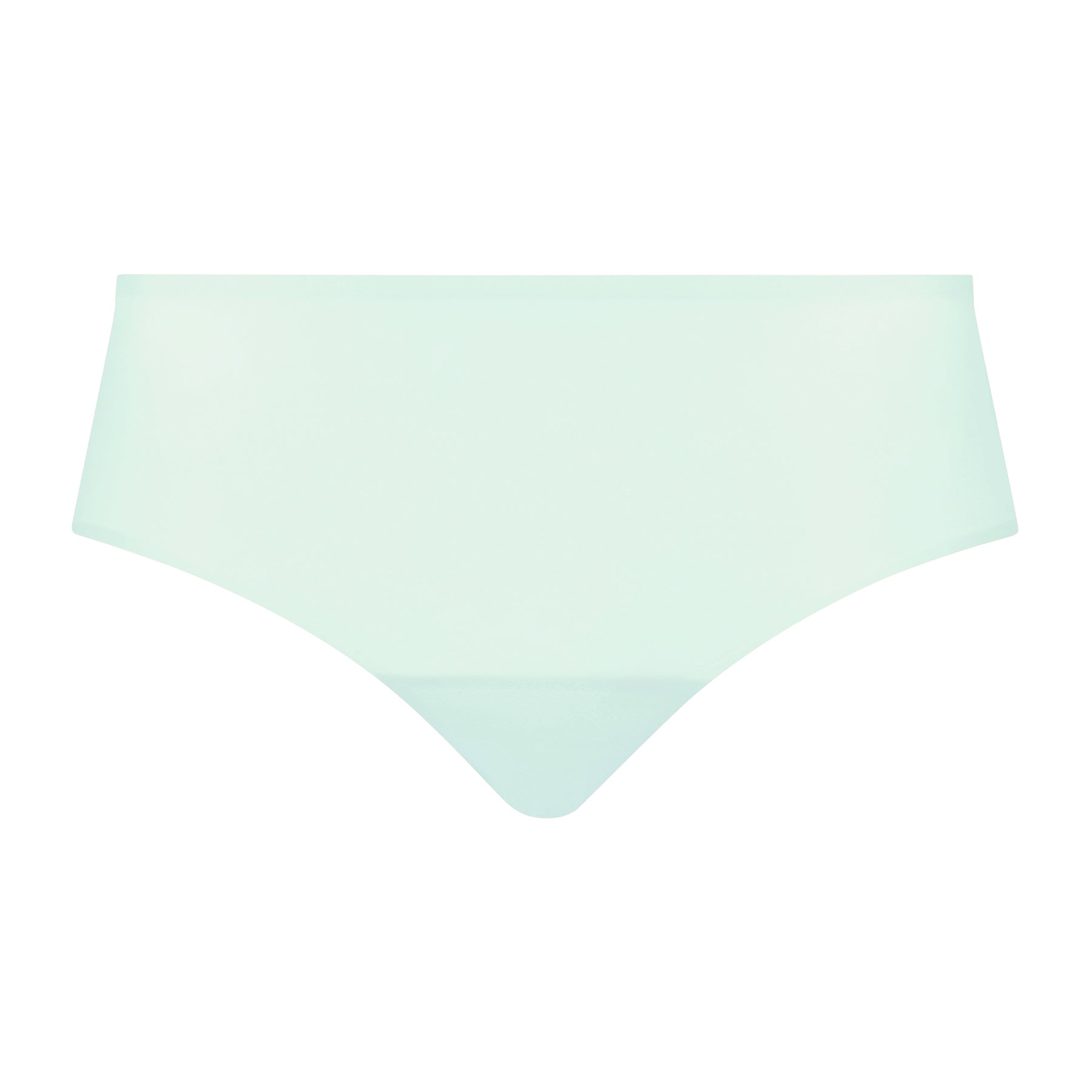 Chantelle SoftStretch hipster panty C2644 in mint green blue called atoll 073. Flat lay without model.