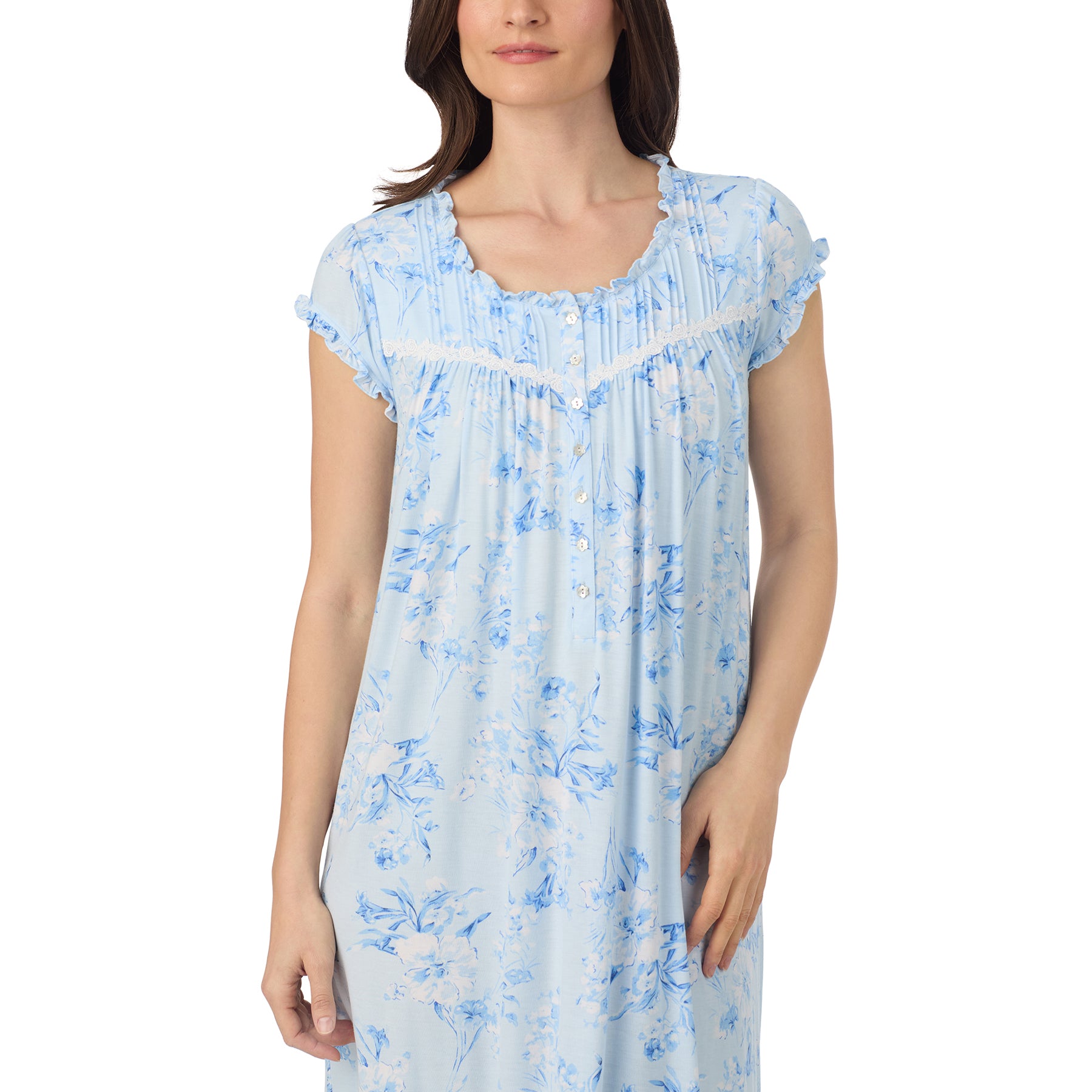 Eileen West Short Sleeve Gown
