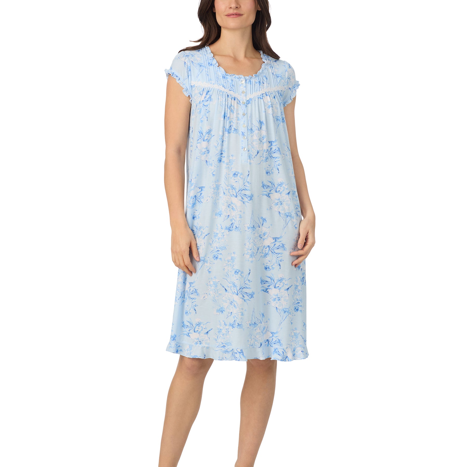 Eileen West Short Sleeve Gown