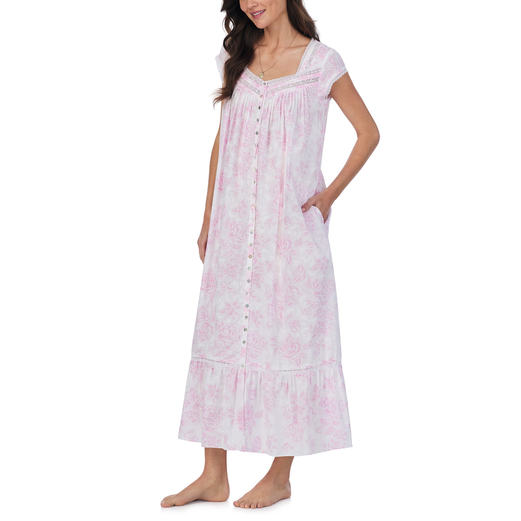 Eileen West Romantic Rose Gown Robe