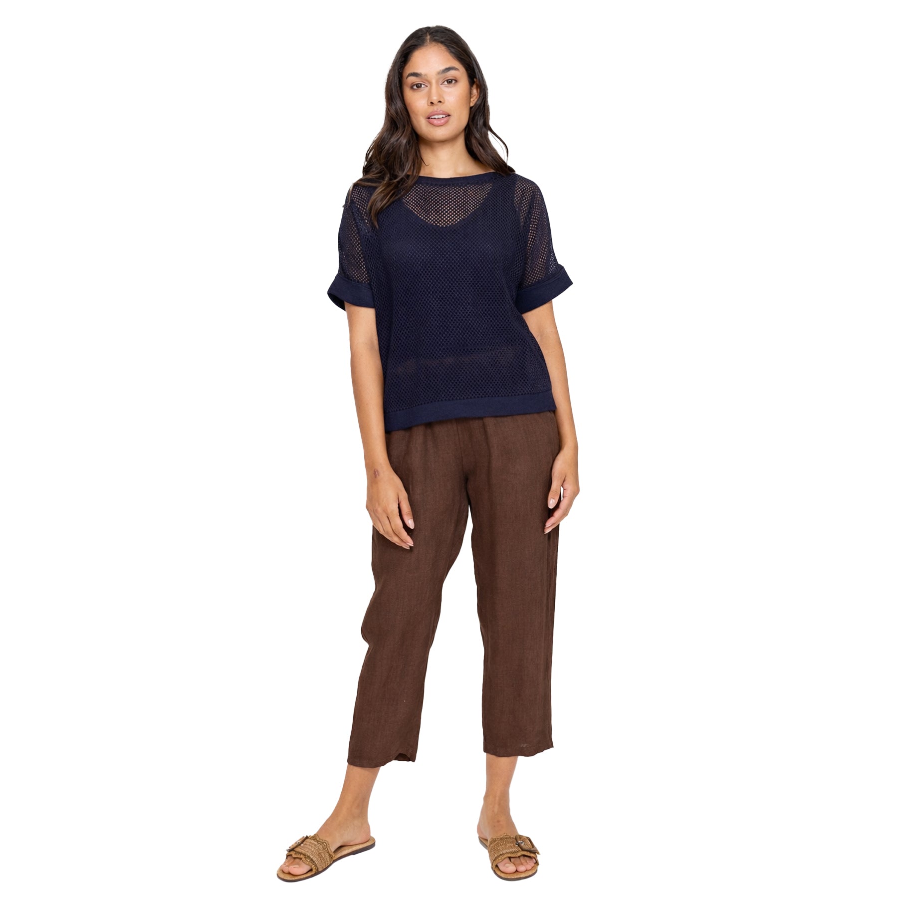 Pistache Short Sleeve Sweater