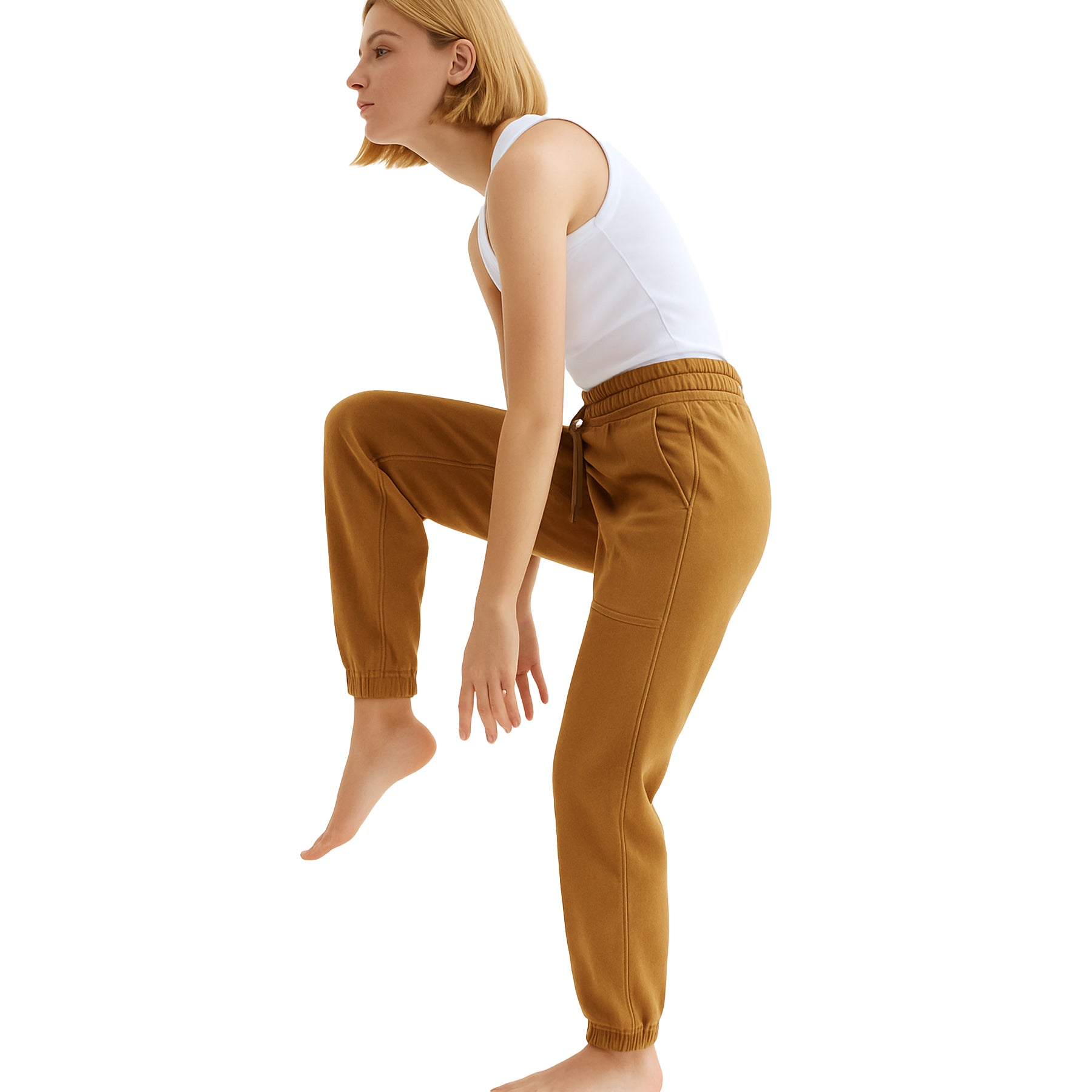 Melissa Nepton Myrtle Vegan Suede Joggers