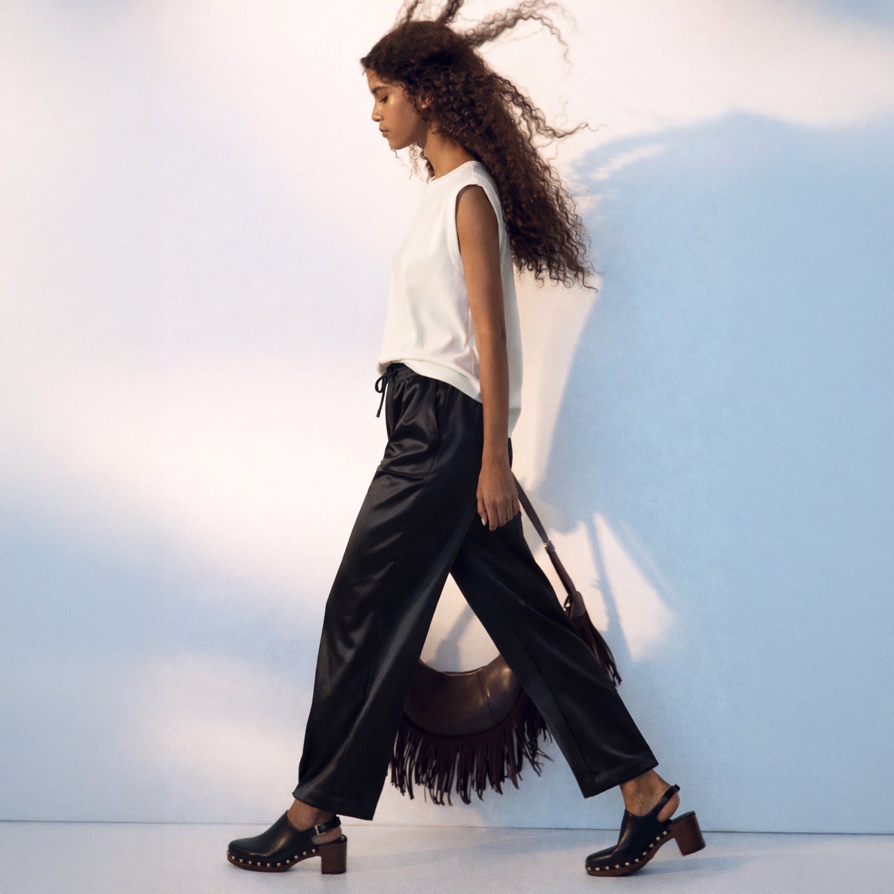 Melissa Nepton Pratt Satin Pants