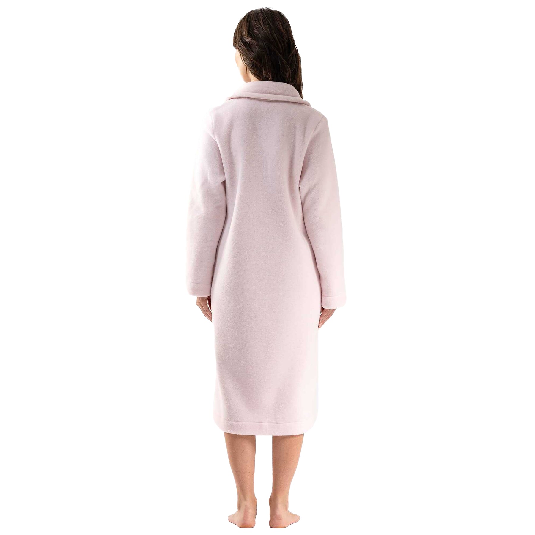 Le Chat Fleece Essentiel Button Robe