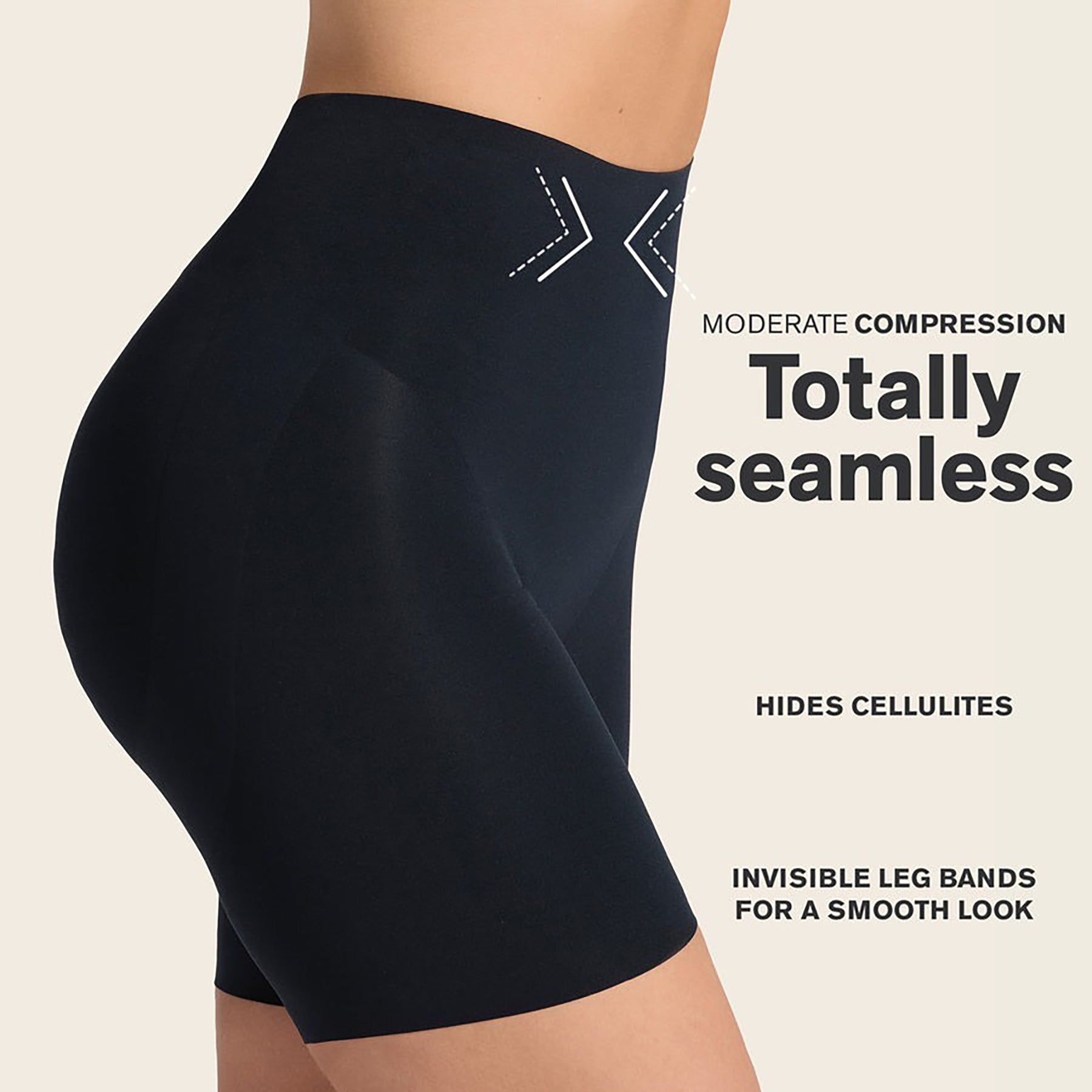 Leonisa Seamless Butt Lifter Shaper Short