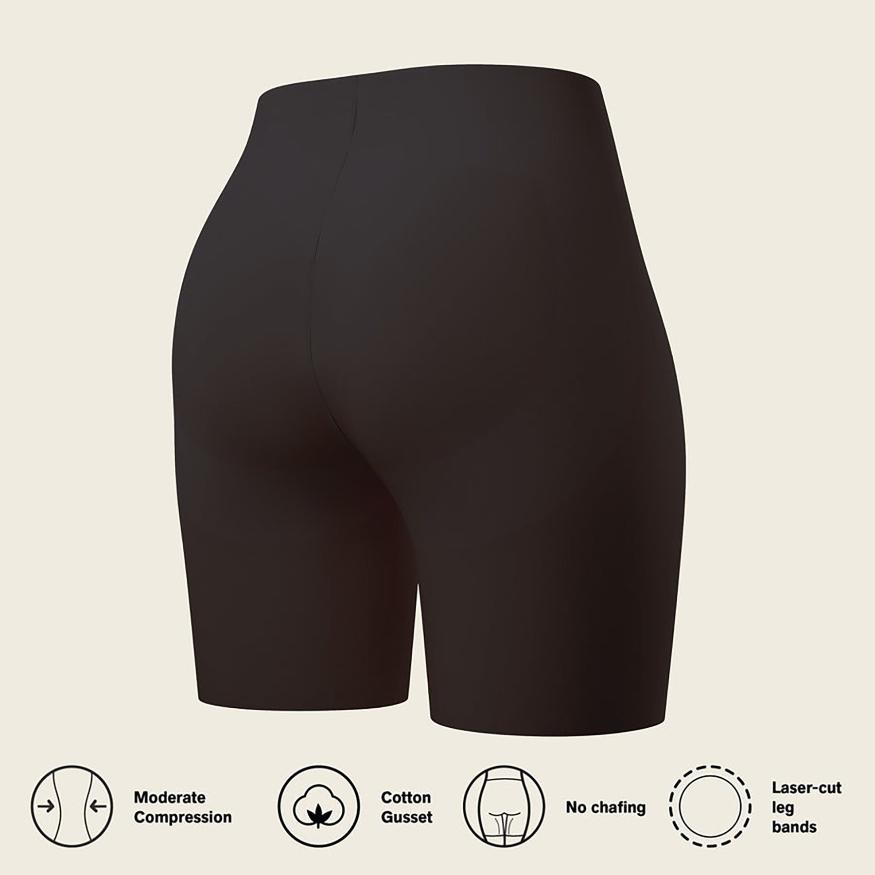 Leonisa Seamless Butt Lifter Shaper Short