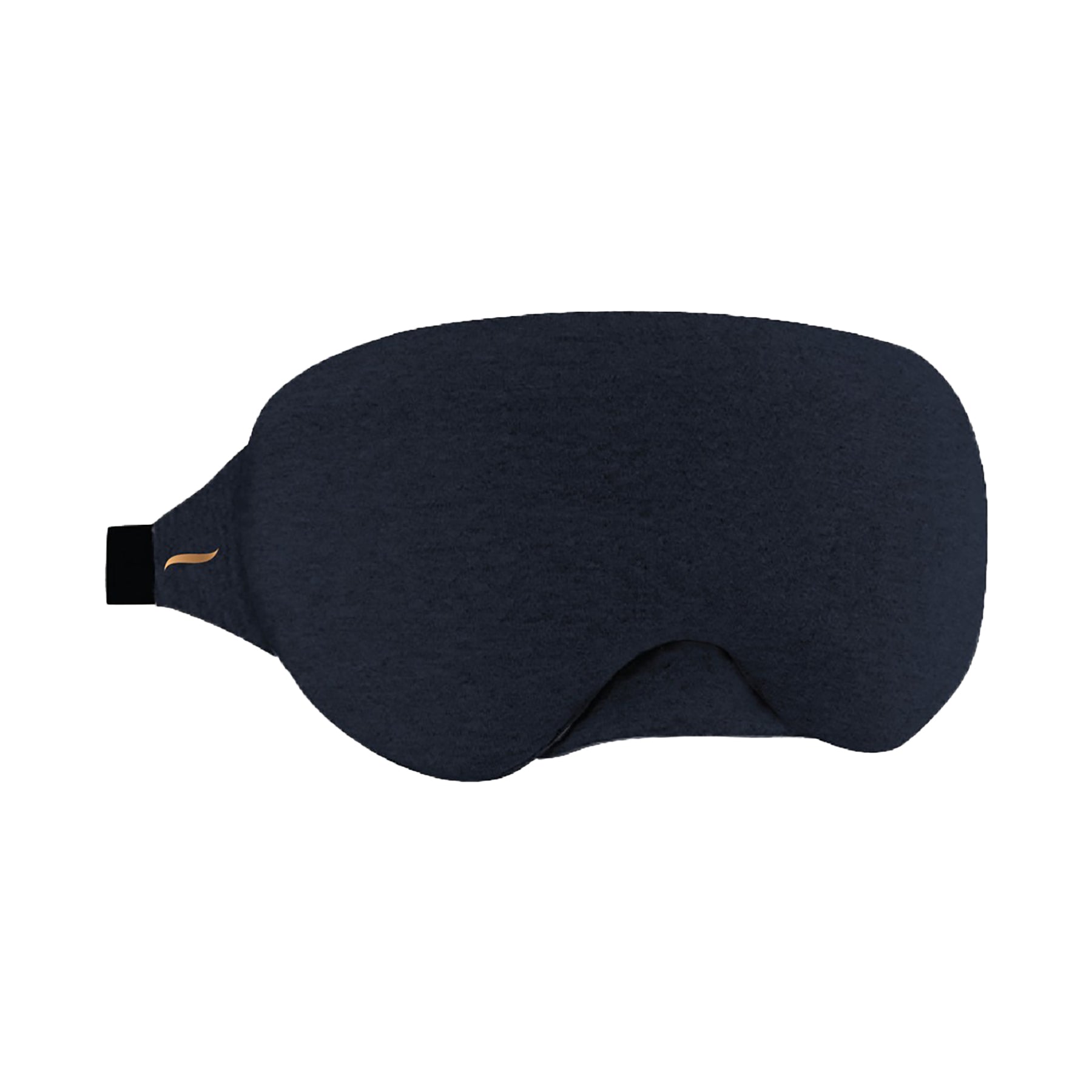 Navy sleep mask infused with collagen. No model.