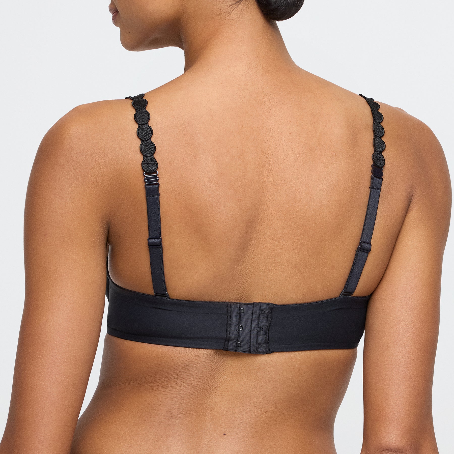 Marie Jo Tom Push-Up Bra worn with standard straps - back view