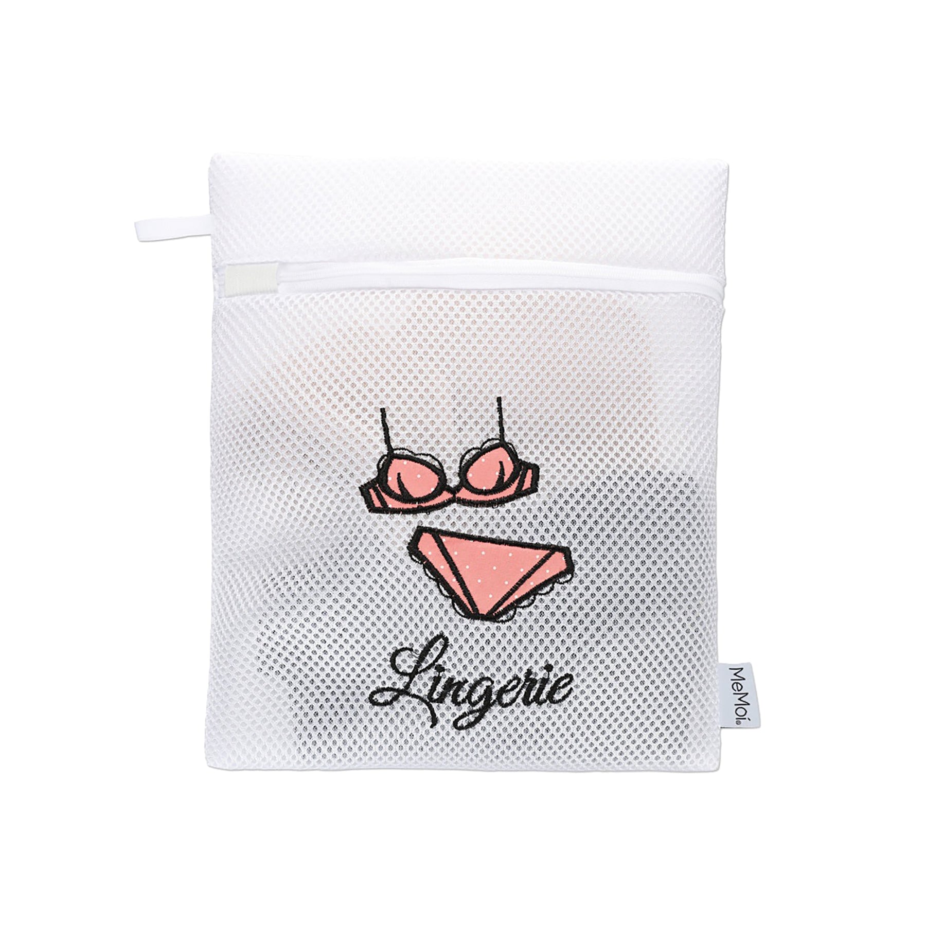 lingerie wash bag 9.5in x 11.5in with items inside