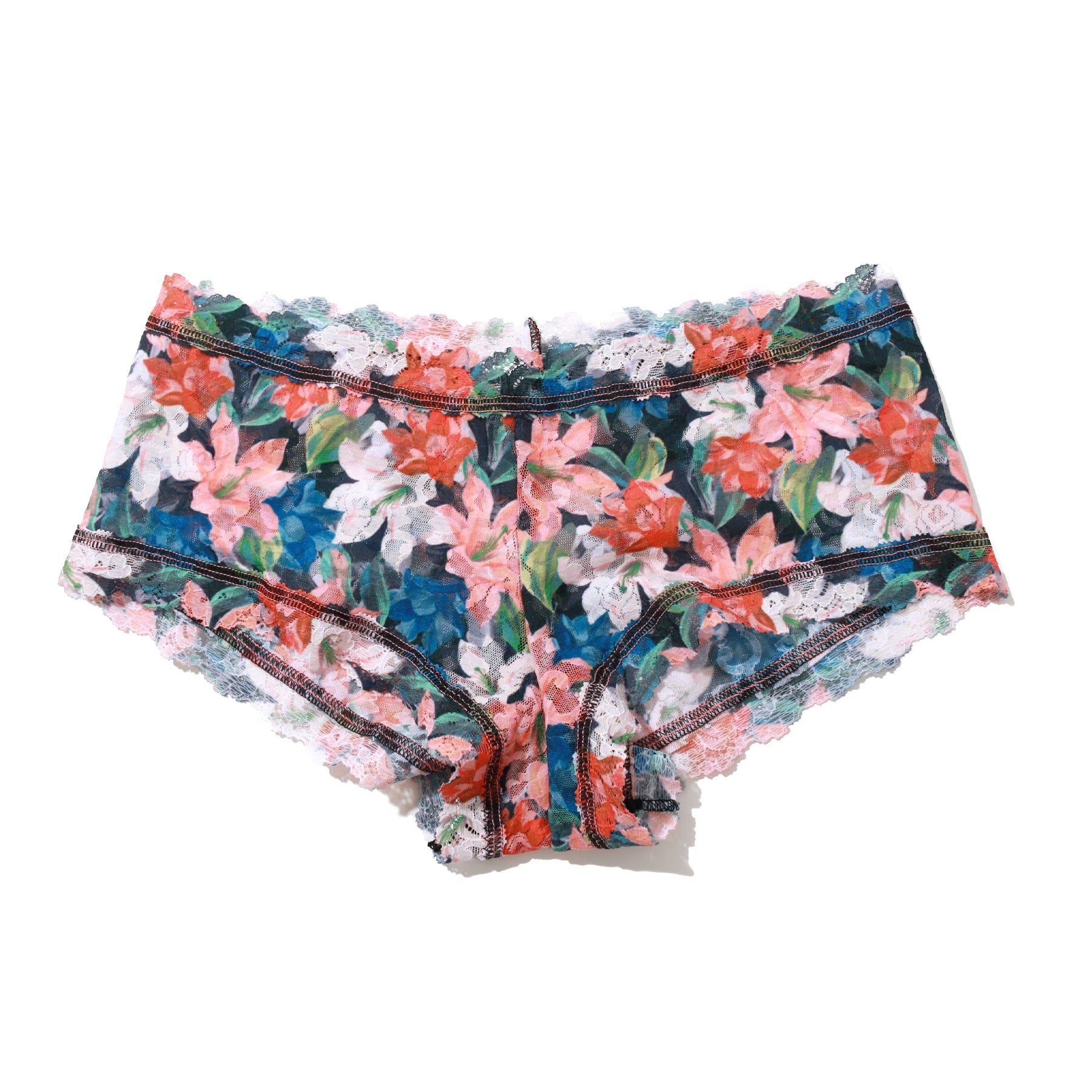 Hanky Panky Printed Lace Boyshort