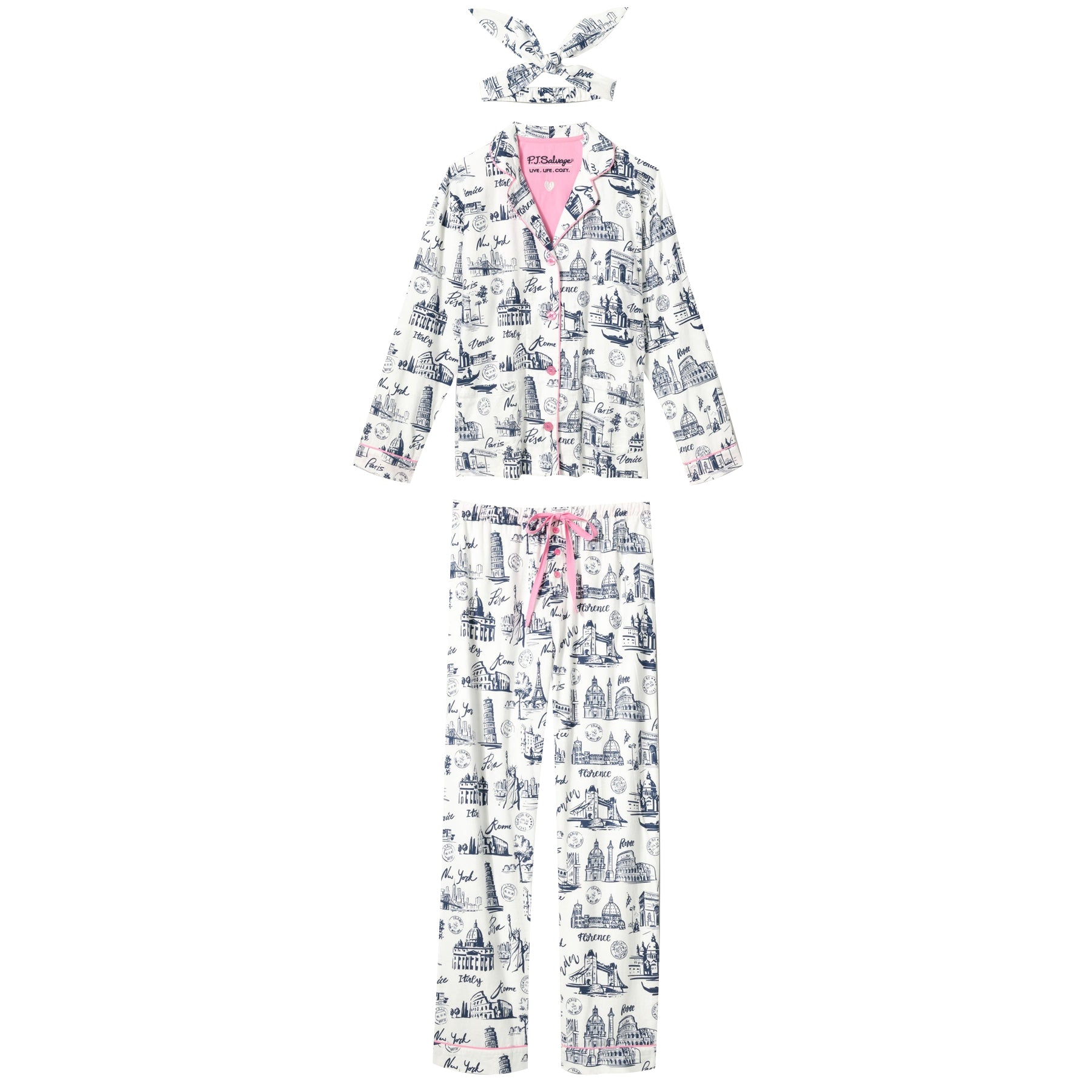 PJ Salvage Bon Voyage PJ Set