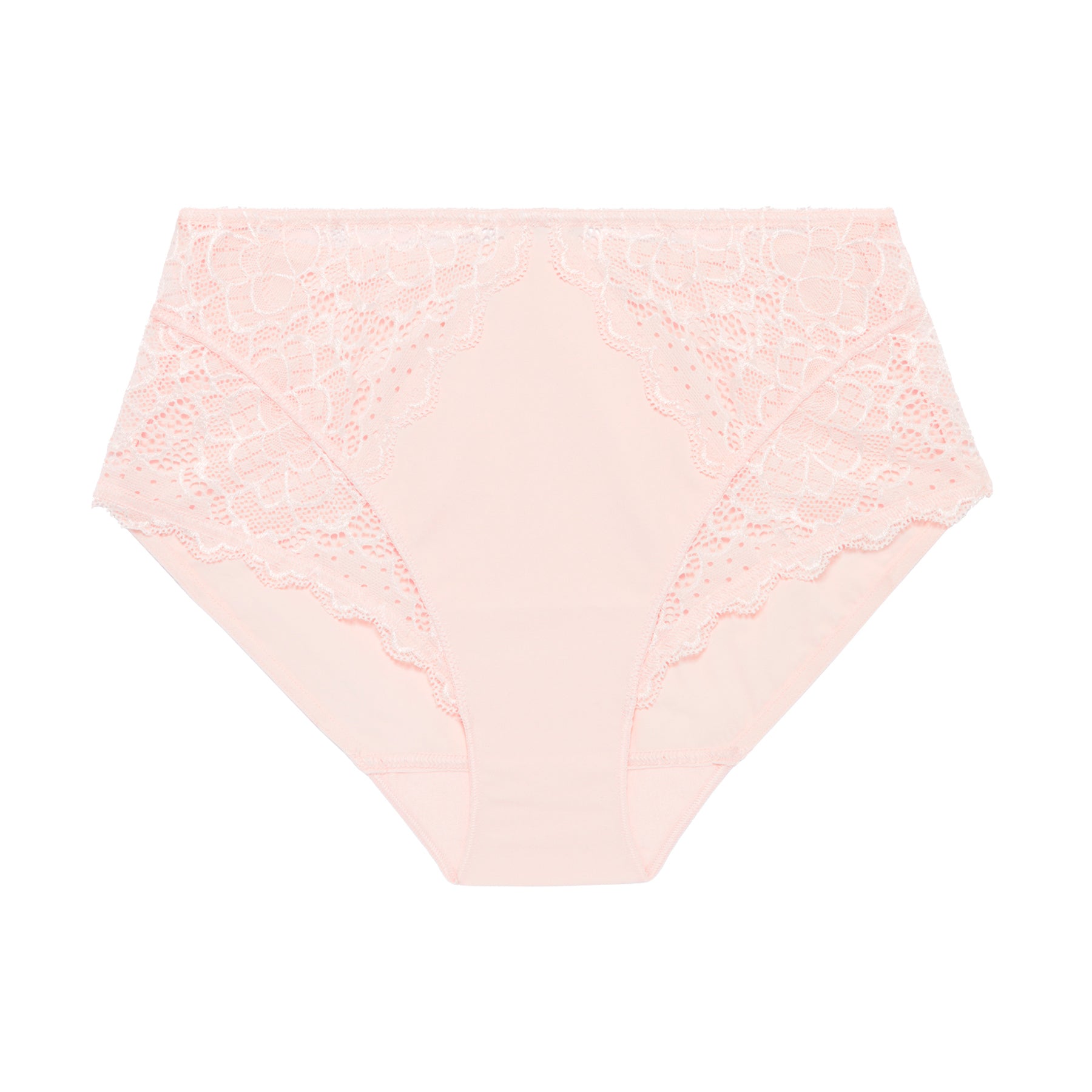 Simone Perele 12A770 Caresse full brief in pink blush 383. Flat lat without model.