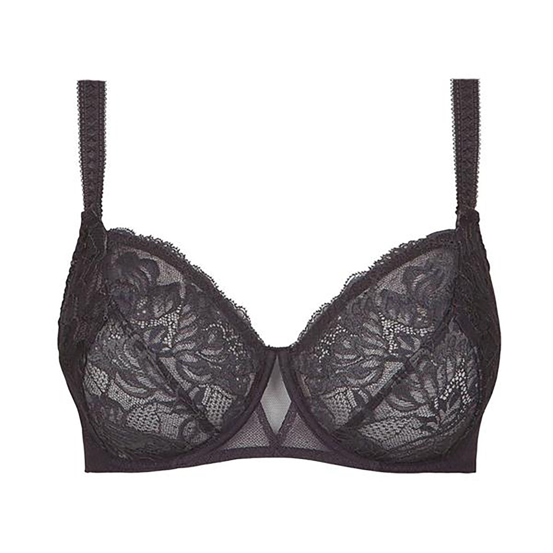 Simone Pérèle - Our Java Half Cup Bra with graphic lace and nude tulle  creates a beautiful tattoo effect on your skin. Shop yours now and save  30%