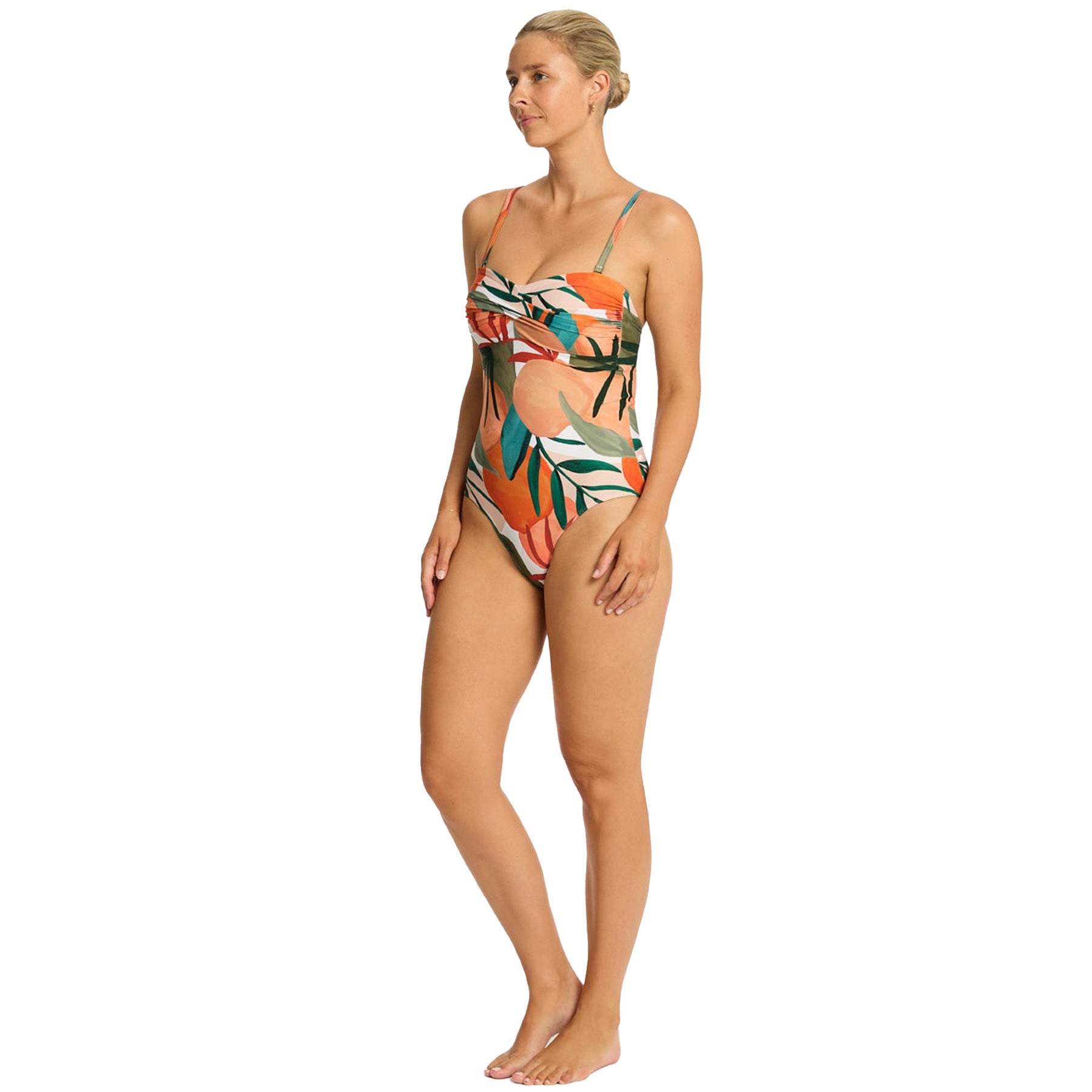 SeaLevel Twist Bandeau One Piece Swimsuit
