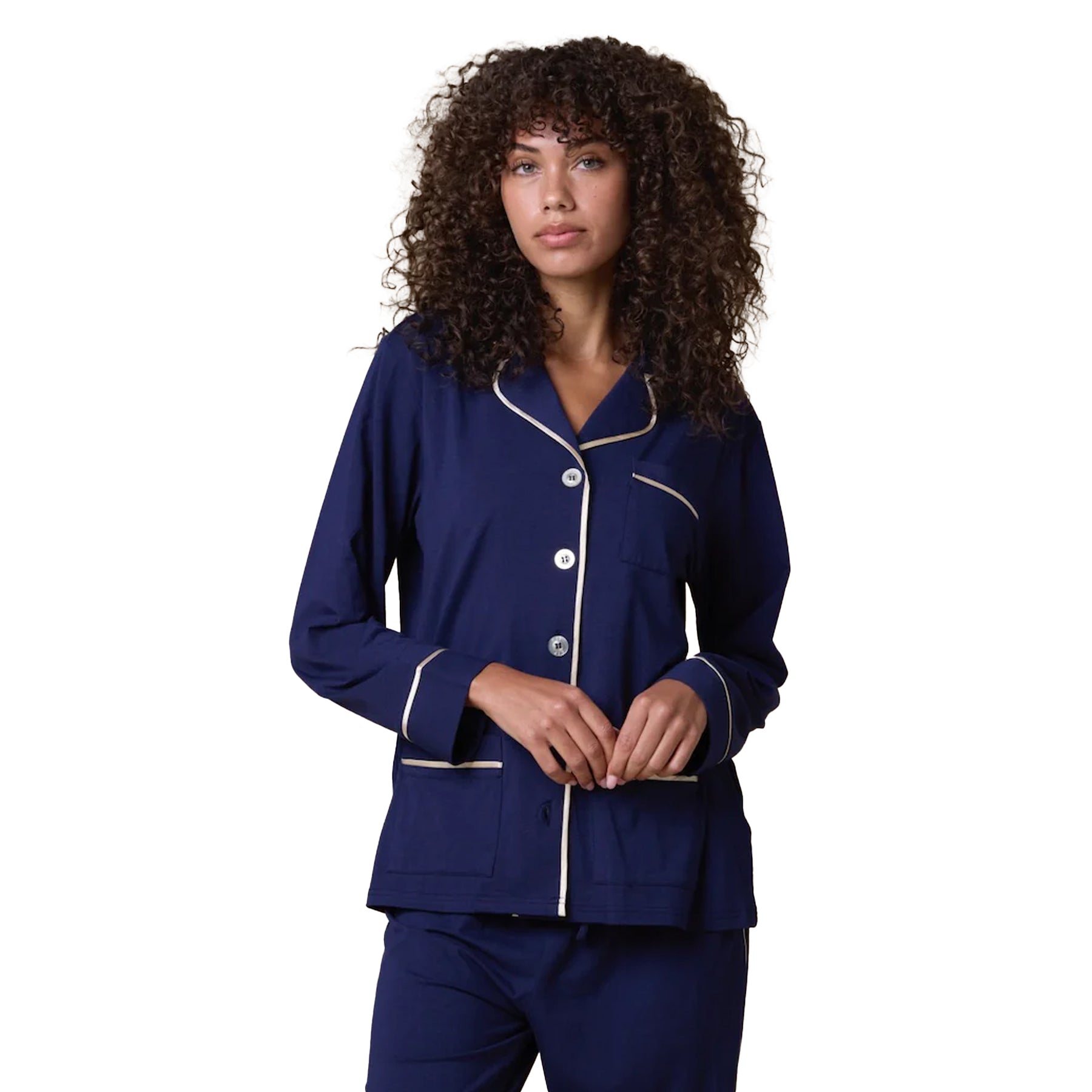 Kip Pyjamas Luxe Stretch Cotton