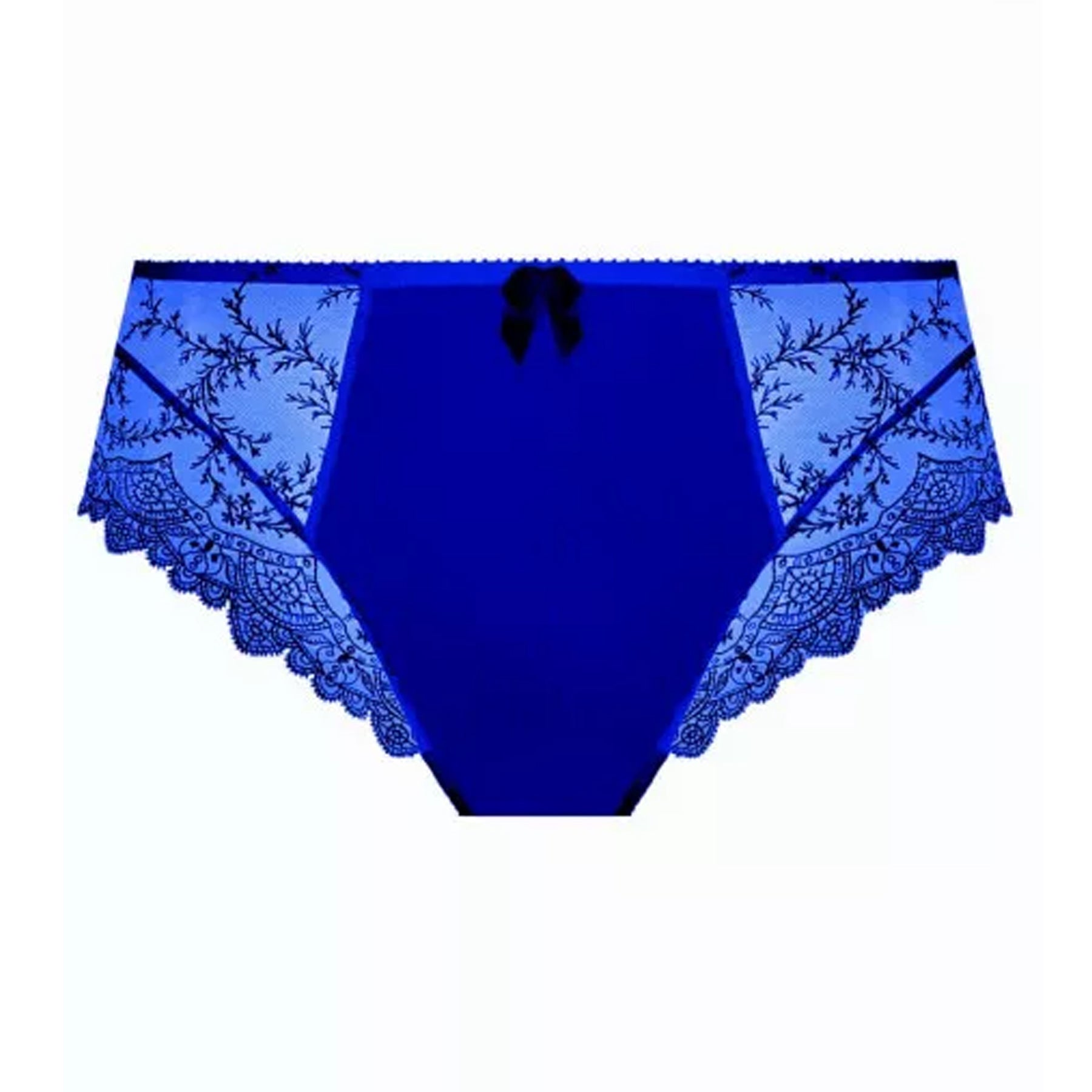 ANTONIO MARRAS Underwear Silk Navy Blue Printed Push Up Bra s. IT2 / US 34  $200