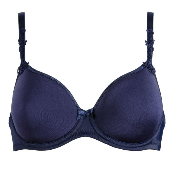Lise Charmel Antinea Essential Plunge Bra DCC2789 in Navy FRONT