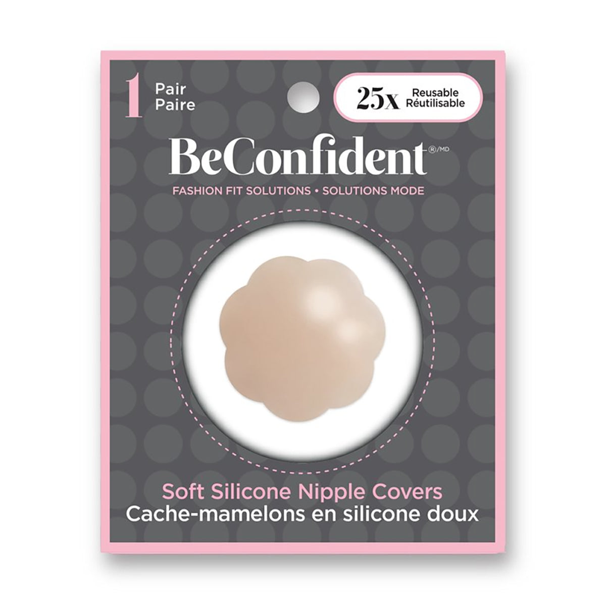 BeConfident Reusable Soft Silicone Nipple Covers