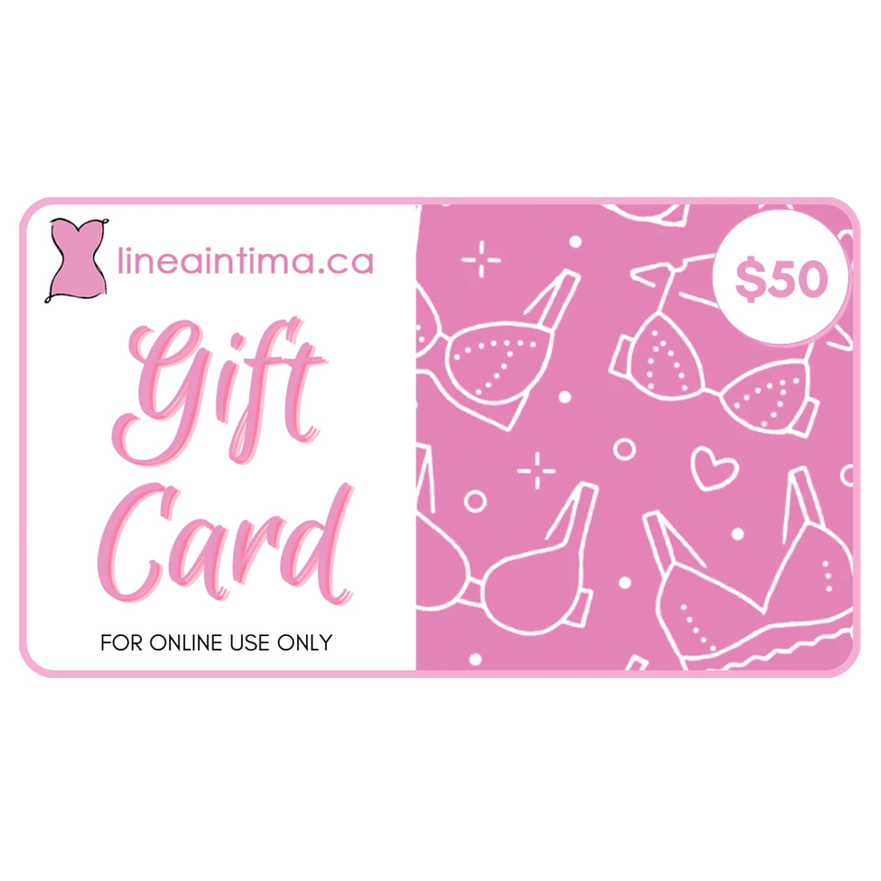 Electronic Gift Card - Valid Online ONLY