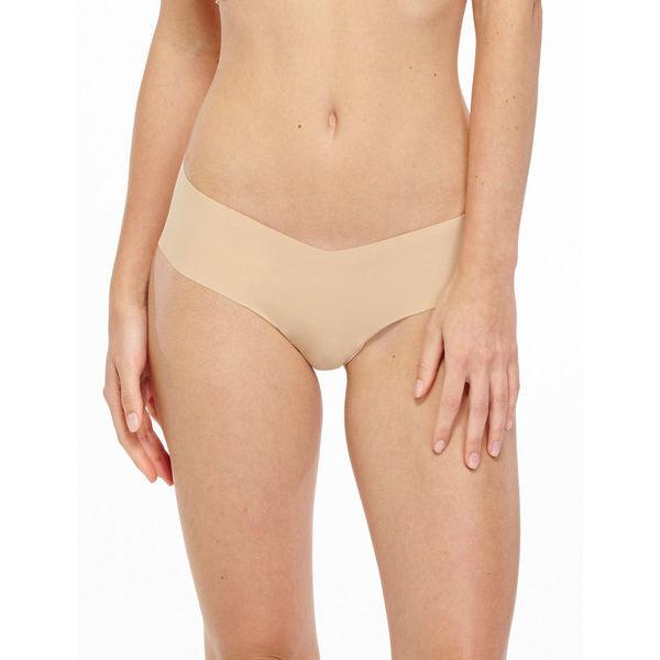 New Skinny Belt Sports Underwear Women's Solid Color Nude Shock