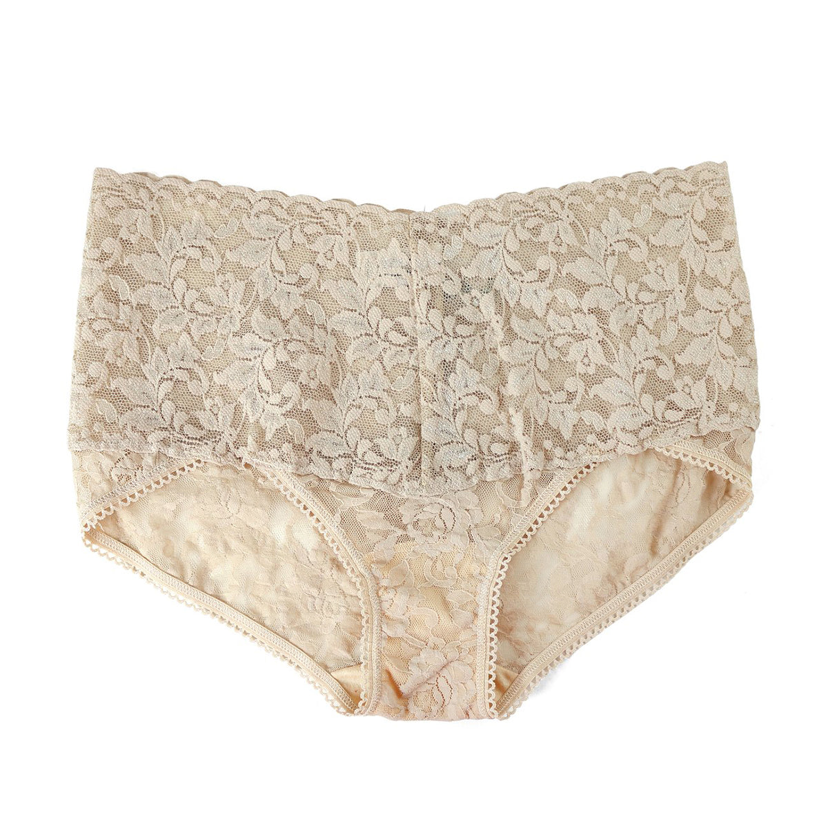 Hanky Panky lace bikini brief in chai nude lace lingerie panty canada linea intima toronto hankpanky