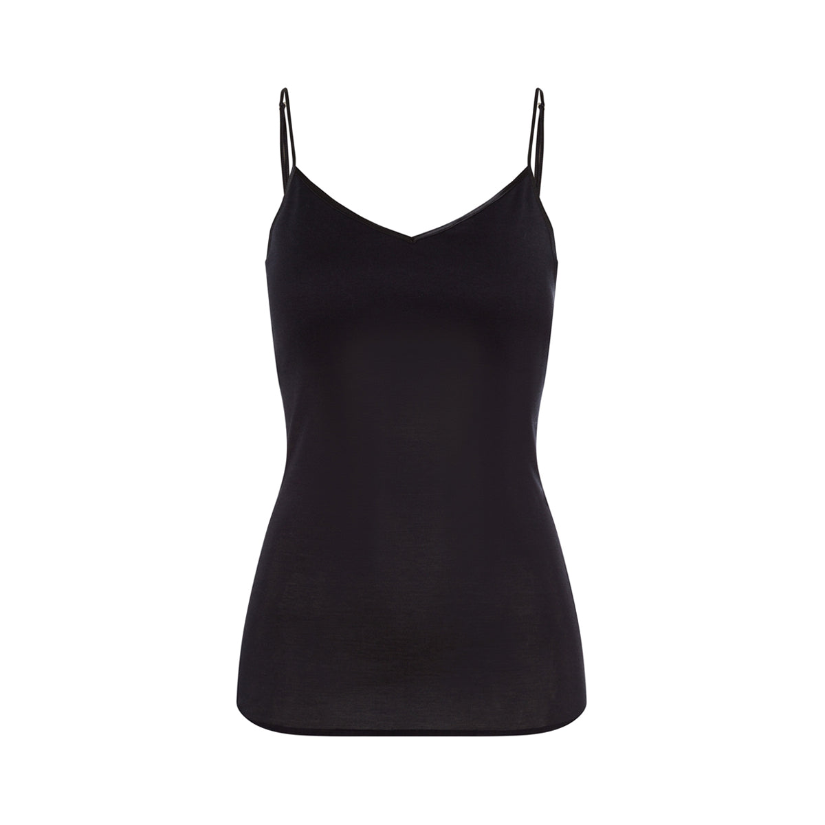 Buy Beau Design Black Colour Solid Padded Bra Camisole Online at