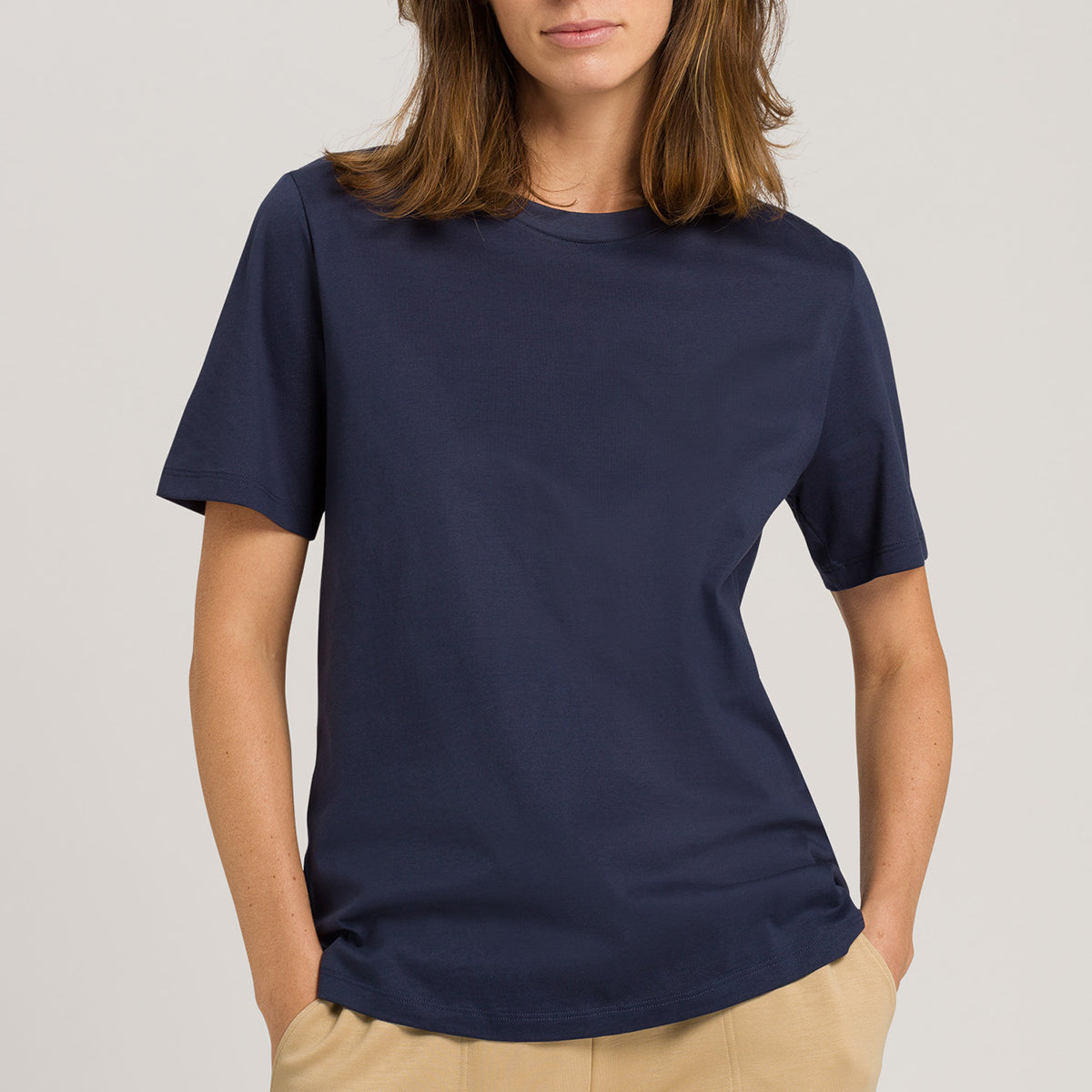 Hanro Natural S/S T-Shirt