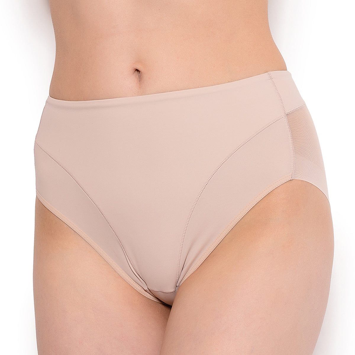 Janira Vientre Plano Secrets Brief in nude beige dune panty underwear spain lingerie canada toronto linea intima