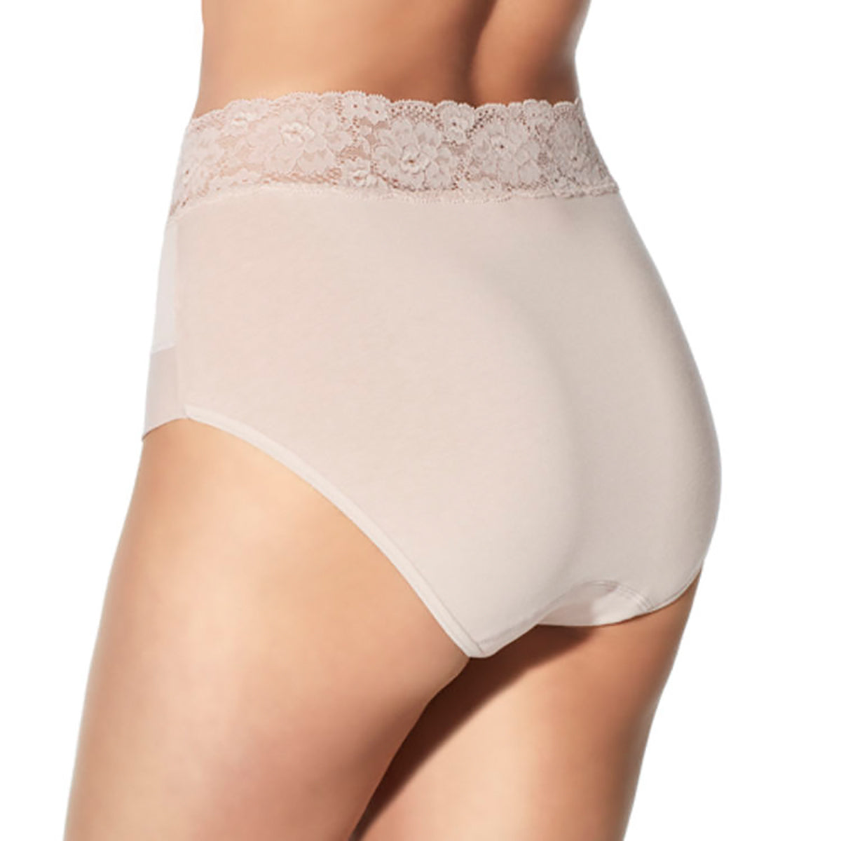 Hanro Women's Cotton Seamless Full Brief Panty, Black, X-Small at   Women's Clothing store: Briefs Underwear