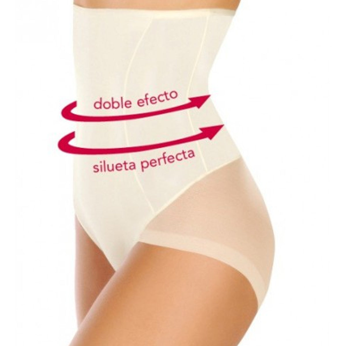Janira Culotte Silueta High Waist Shaper Shorts in Nude - Busted Bra Shop