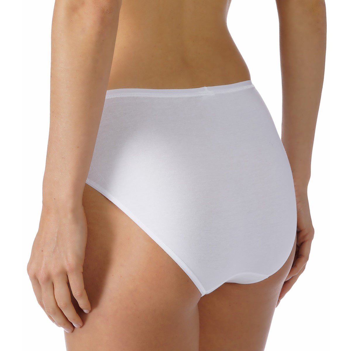 Women's White Cotton Brief | Women's White Bikini Brief Underwear