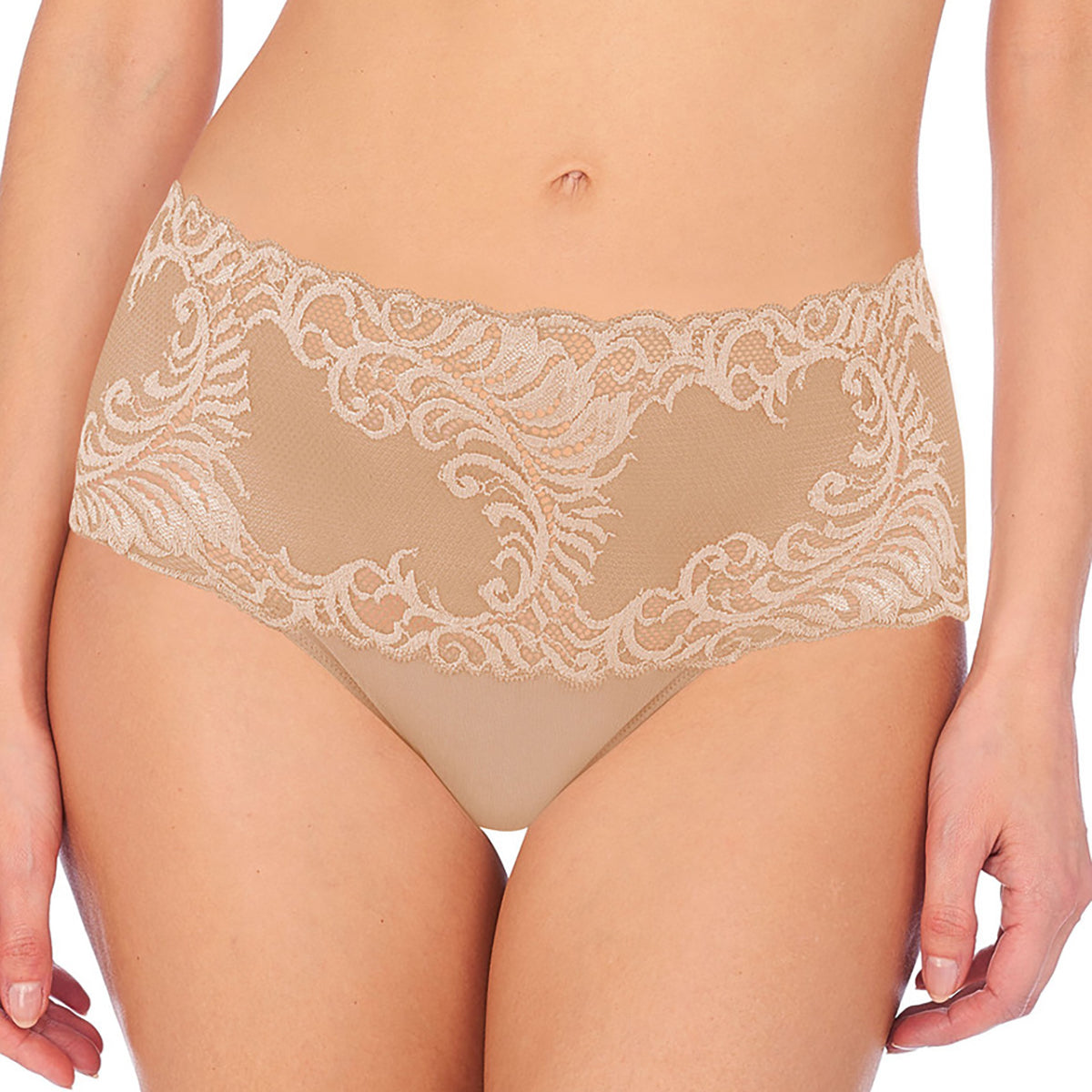 Buy Victoria's Secret White Limoncello Lace Waist Cotton Cheeky Knickers  from Next Finland