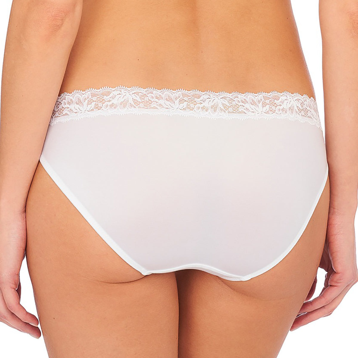 Buy Victoria's Secret White Limoncello Lace Waist Cotton Cheeky Knickers  from Next Hungary