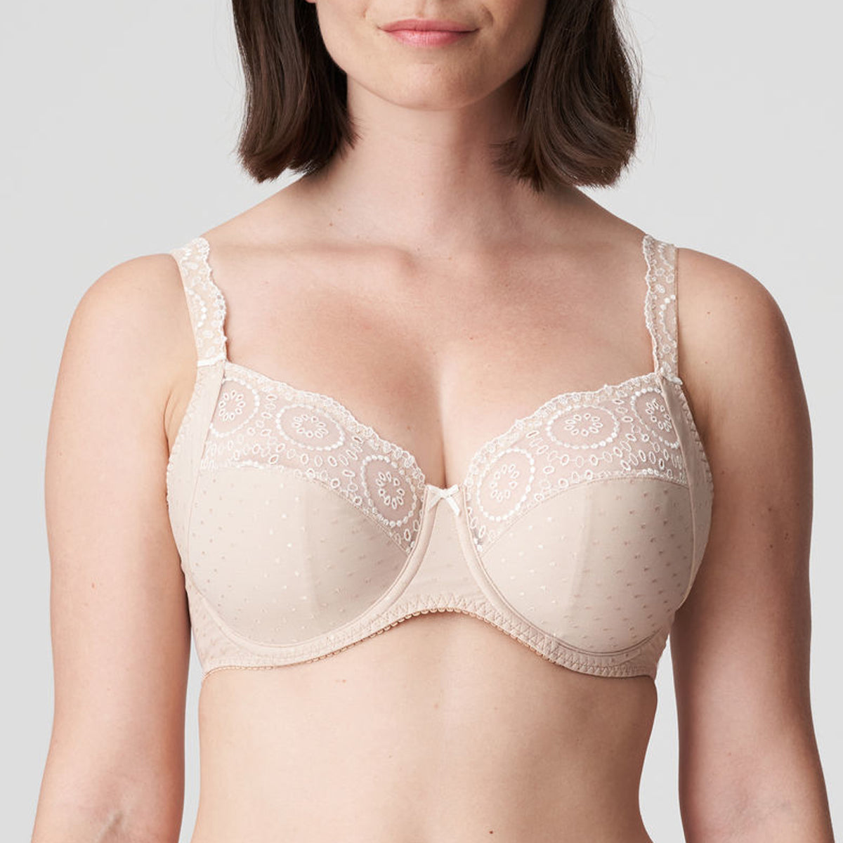 adviicd Bras For Women Full Coverage Underwire Demi Bra, Push-Up Bra with  Wonderbra Technology, Smoothing Lace-Trim Bra with Push-Up Cups Grey Large