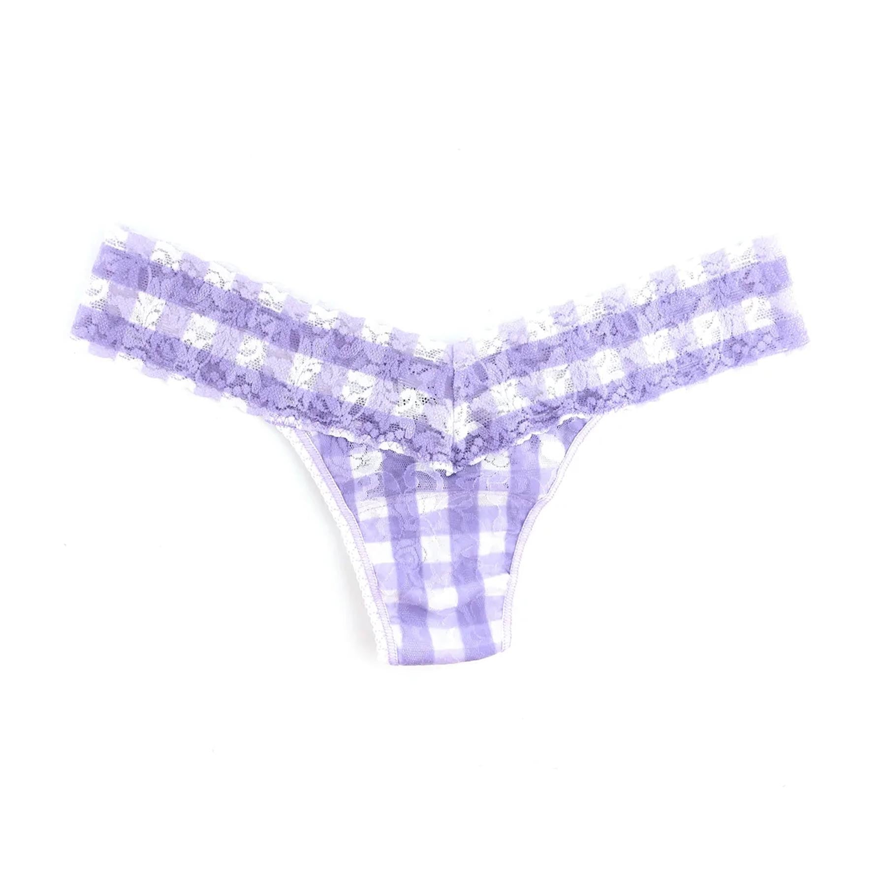 Hanky Panky Printed Lace Low Rise Thong