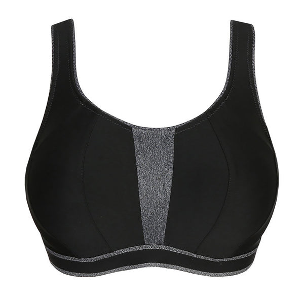 PrimaDonna The Sweater Underwire Sports Bra in Black