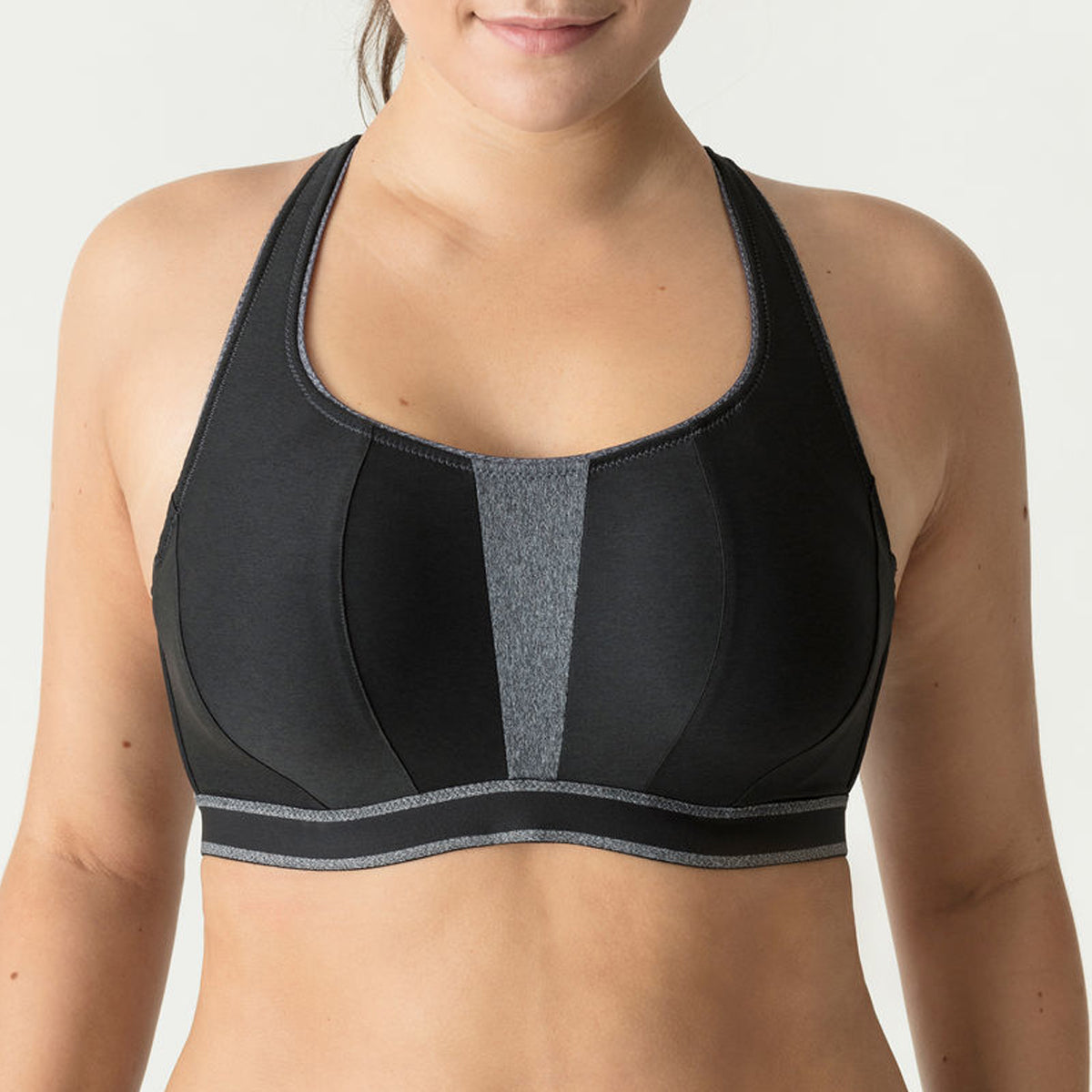 PrimaDonna The Sweater Underwire Sports Bra in Black