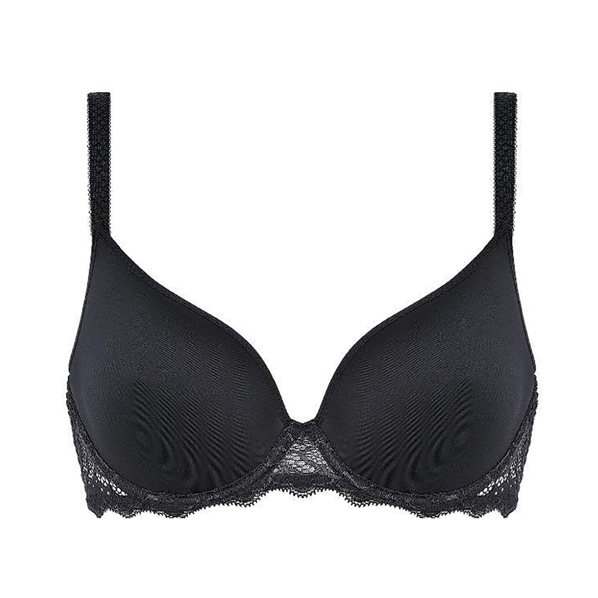 Seamless Padded Bra-bcd Cup Bra With Free Transparent Straps-6590, 6590-skin