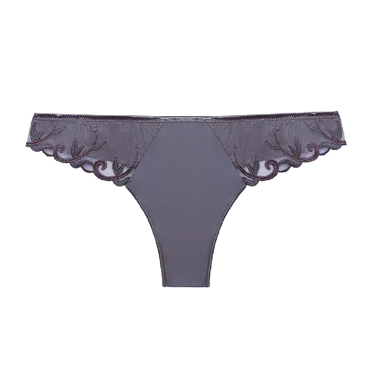 sesil 3 Pack Women's Lace 100% Pure Silk G String Thongs Fine Satin Fabric  Slim Panties