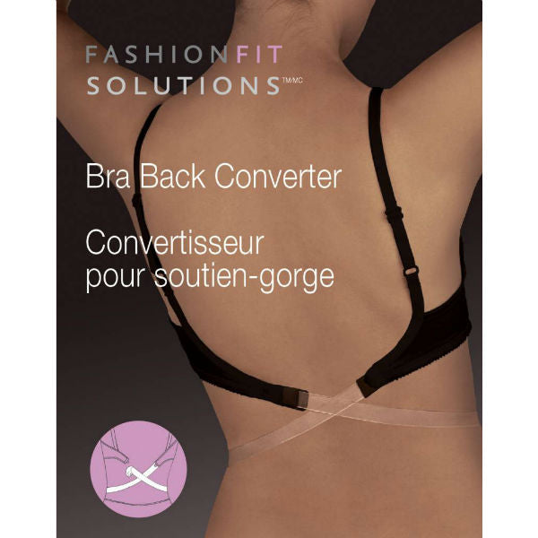 Perfection Beauty - Natural Low Back Bra Converter In Black Or Nude Colour  (U9)