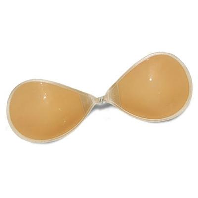 NuBra The Feather-Lite Super Padded Light Adhesive Bra (S900),A Cup,Tan